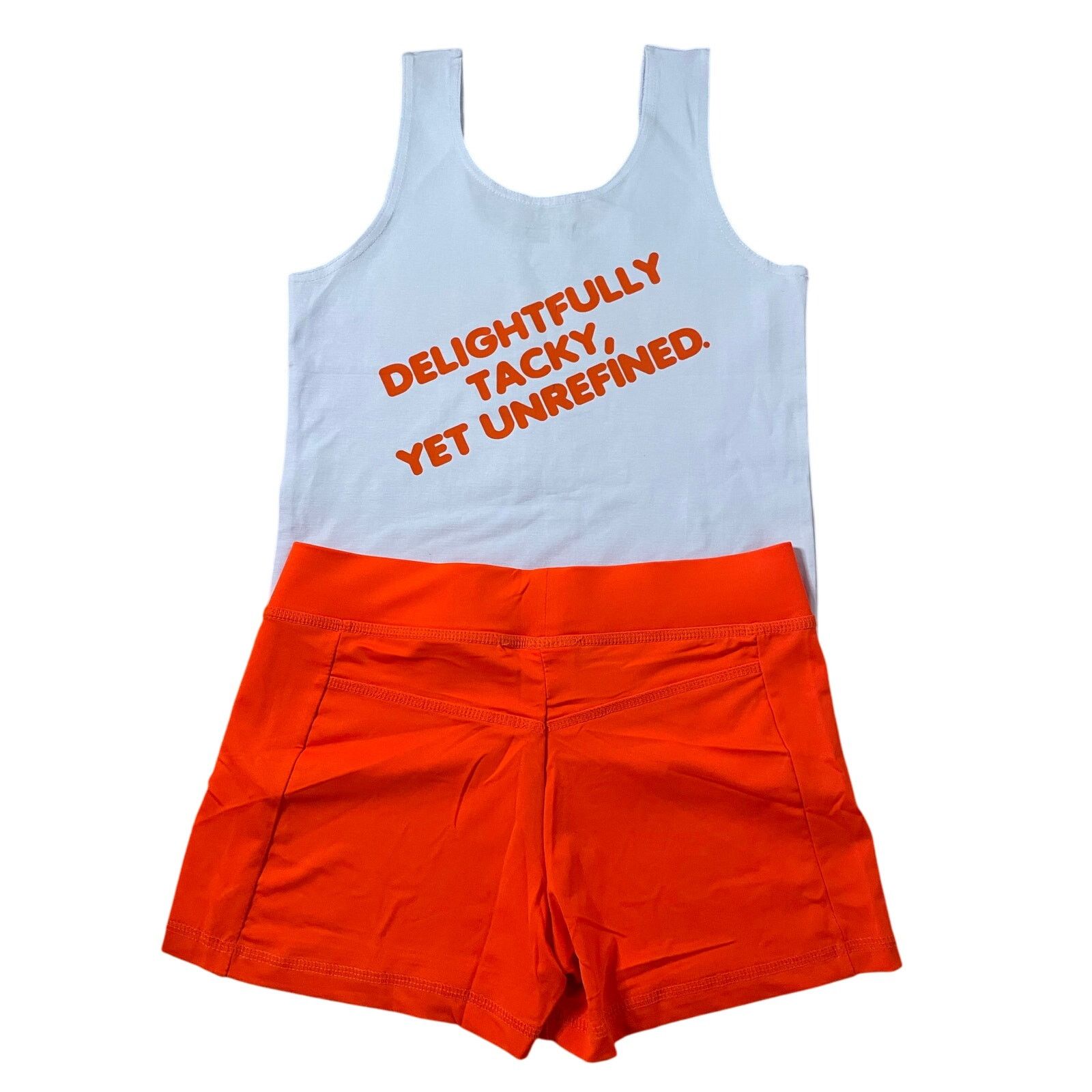 Other New Hooters Uniform Tank Shorts Pouch Tag Socks hose Medium Size M / US 6-8 / IT 42-44 - 4 Thumbnail