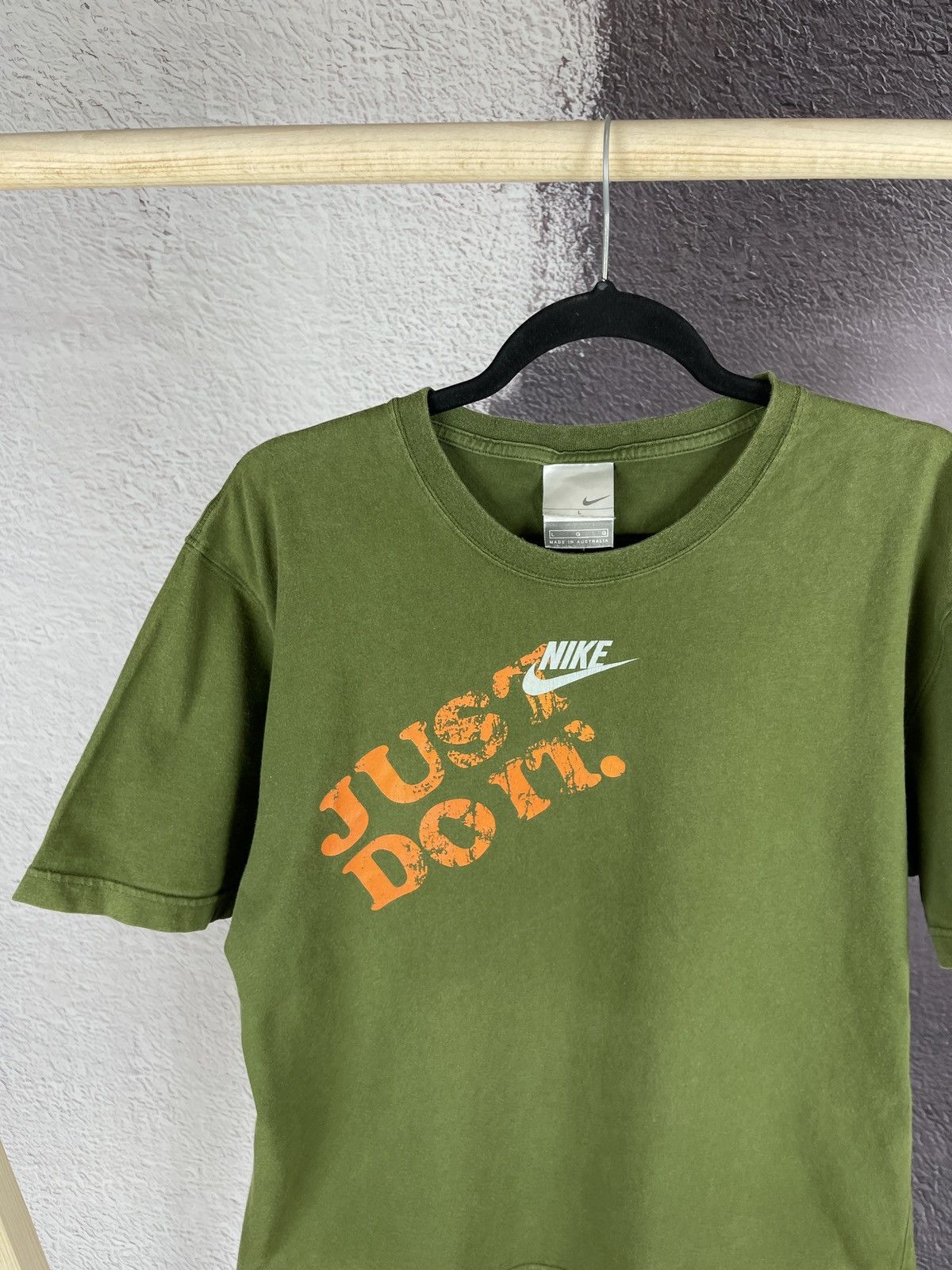 Nike × Vintage Nike vintage 90s y2k logo just do it made in Australia tee Size US L / EU 52-54 / 3 - 3 Thumbnail