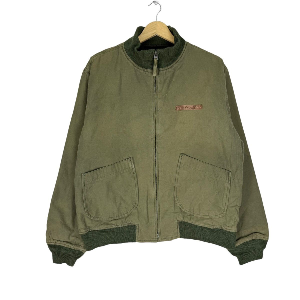 Avirex × Vintage ☀️AVIREX USN DECK ZIPPER JACKET Size US L / EU 52-54 / 3 - 2 Thumbnail