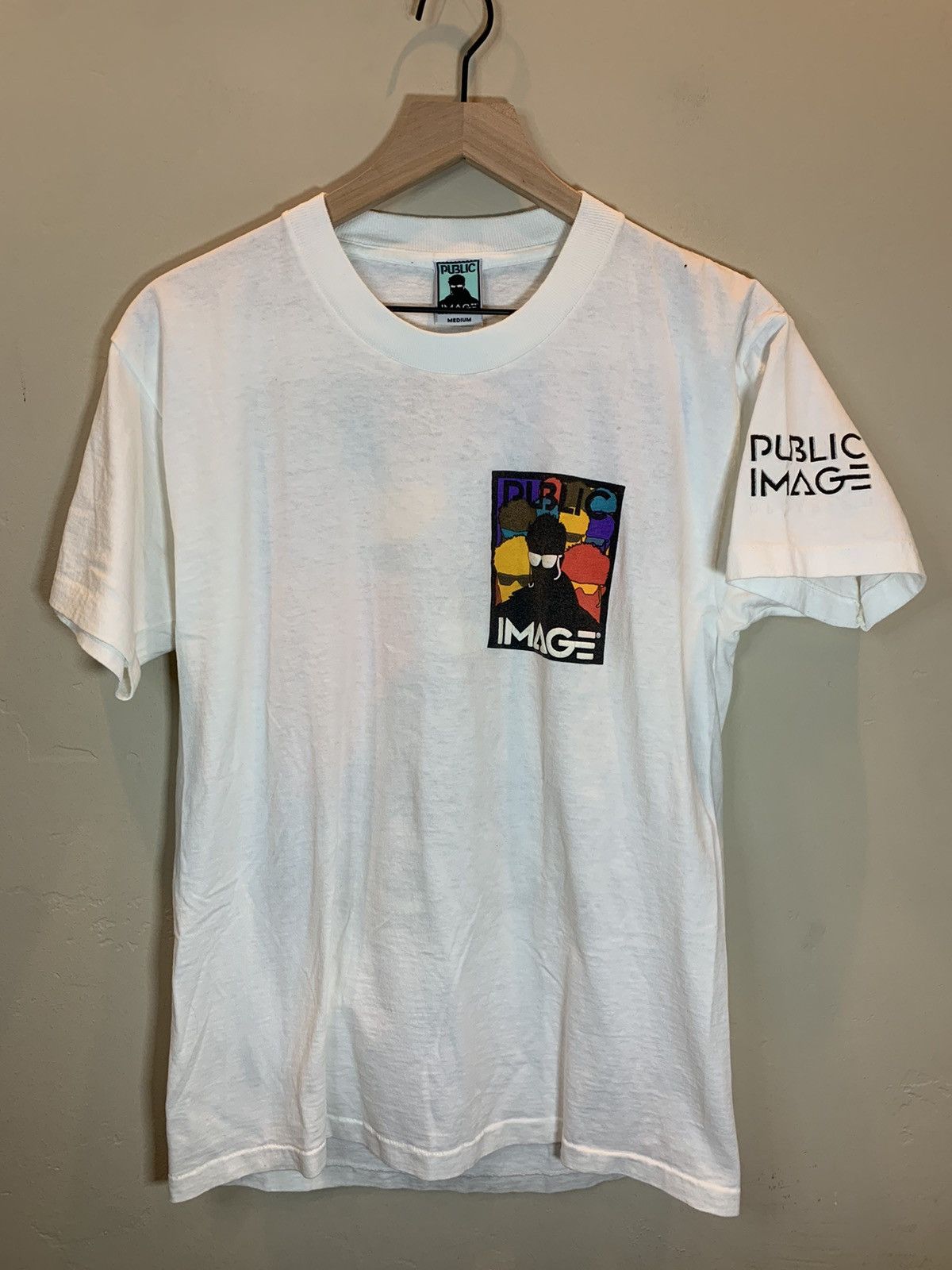 Vintage RARE* Vintage Public Image Skateboarding Single Stitch Shirt Size US M / EU 48-50 / 2 - 2 Thumbnail