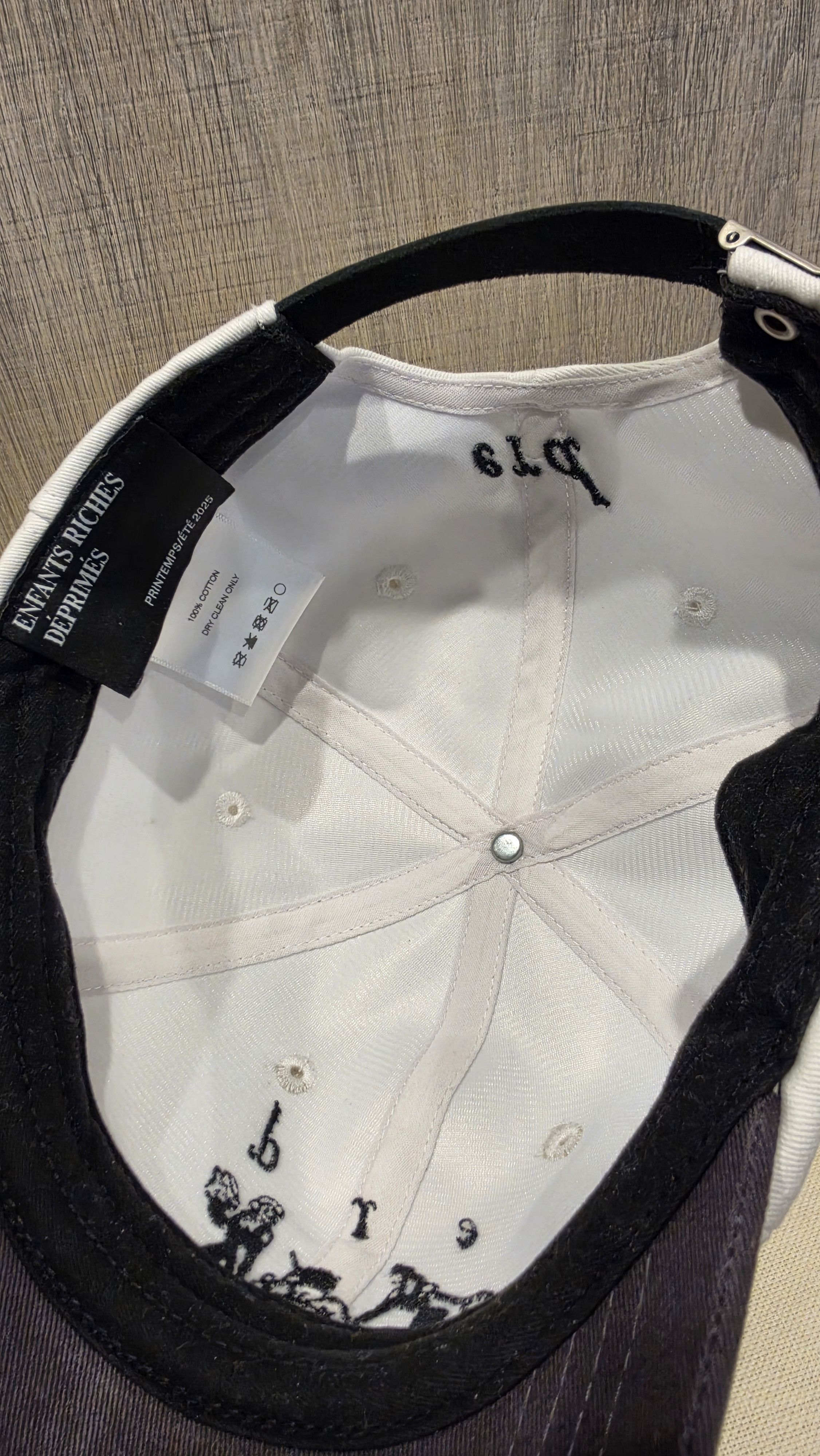 Enfants Riches Deprimes ERD Embroidered Secretary Paneled Hat Size ONE SIZE - 4 Thumbnail