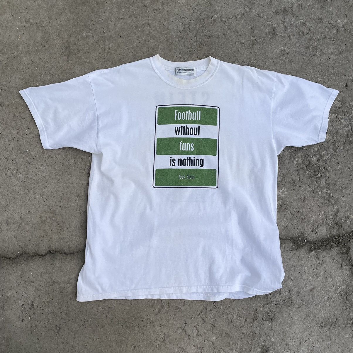 Hysteric Glamour Vintage T-shirts Joke Football without fans is nothing Y2K Size US XL / EU 56 / 4 - 1 Thumbnail