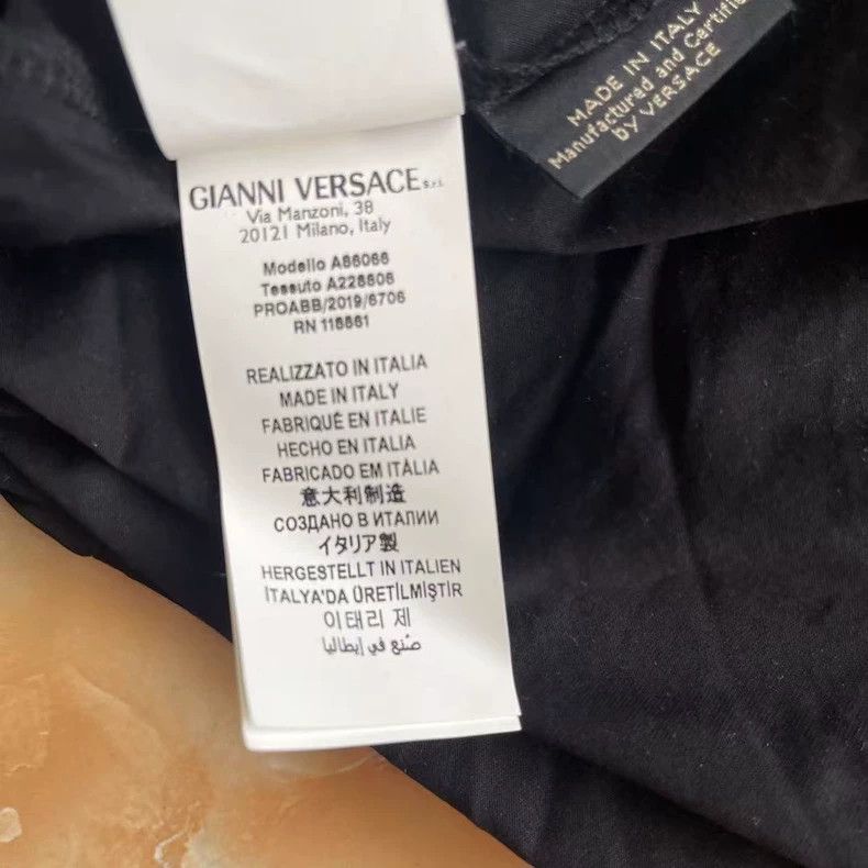 Versace Versace Medusa embroidered short sleeves Size US L / EU 52-54 / 3 - 4 Thumbnail