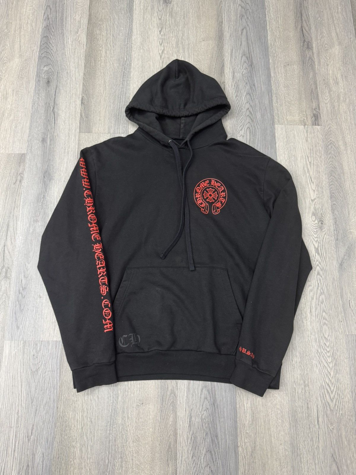 Chrome Hearts Horseshoe Hoodie | Grailed