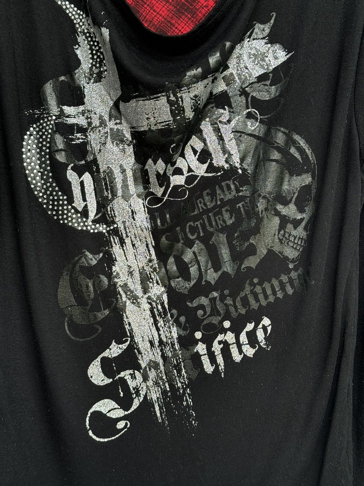 Japanese Brand Vintage Beaumere Keffiyeh Skulls Punk Riot Longsleeves Size US M / EU 48-50 / 2 - 4 Thumbnail