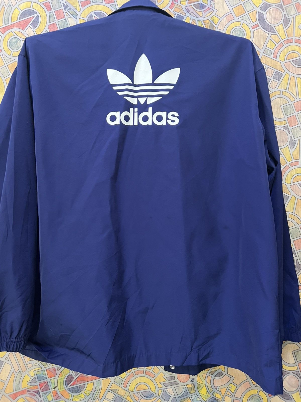 Adidas Vestes coupe-vents Veste - Coach Jacket homme bleu Size US XL / EU 56 / 4 - 9 Thumbnail