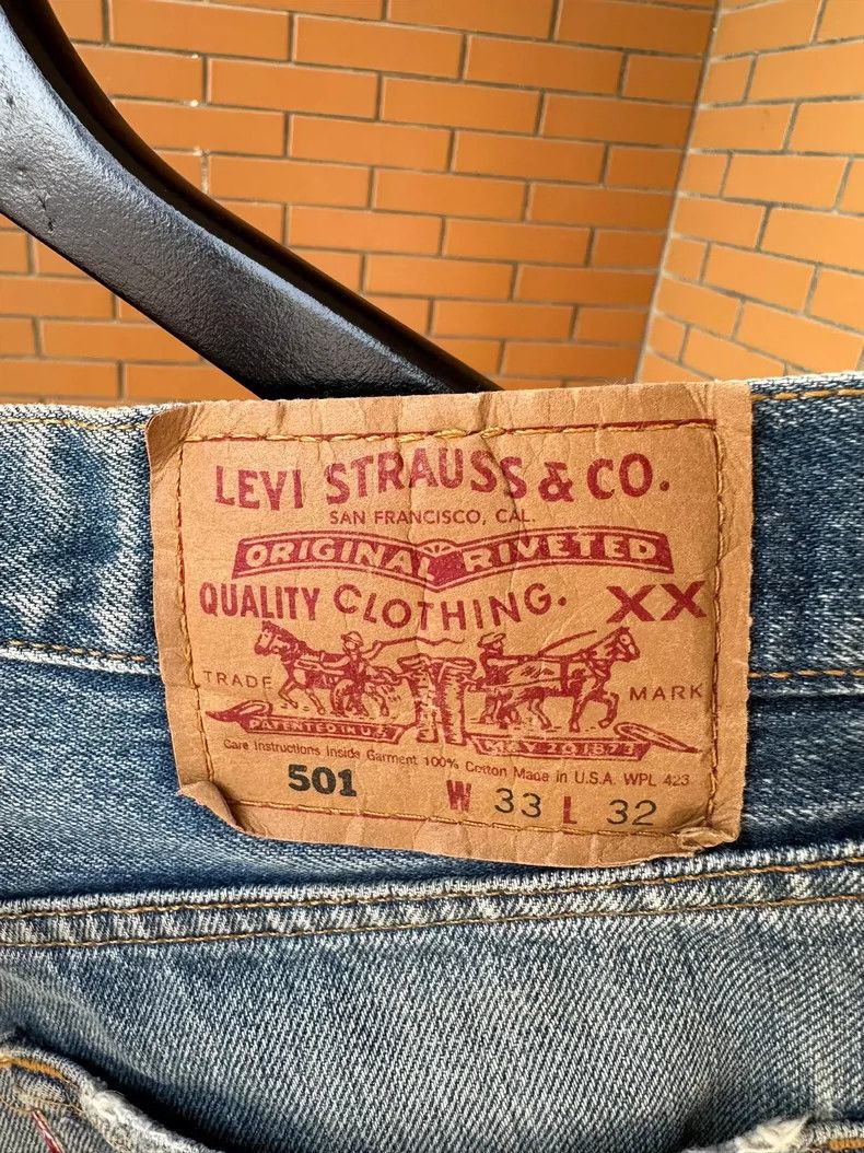 Vintage Vintage 90s Levi's 501 pants 2505-Nextarrow Size US 32 / EU 48 - 3 Thumbnail