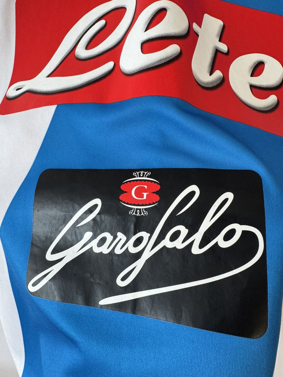 Kappa Napoli 2016-2017 Away Soccer Jersey Football Shirt Kit Size US L / EU 52-54 / 3 - 8 Thumbnail
