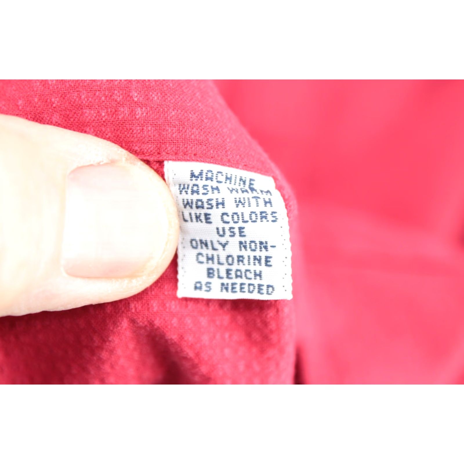 Polo Ralph Lauren VINTAGE Polo Ralph Lauren Shirt Men M Red Micro Check Logo Minimal Preppy Size US M / EU 48-50 / 2 - 6 Thumbnail