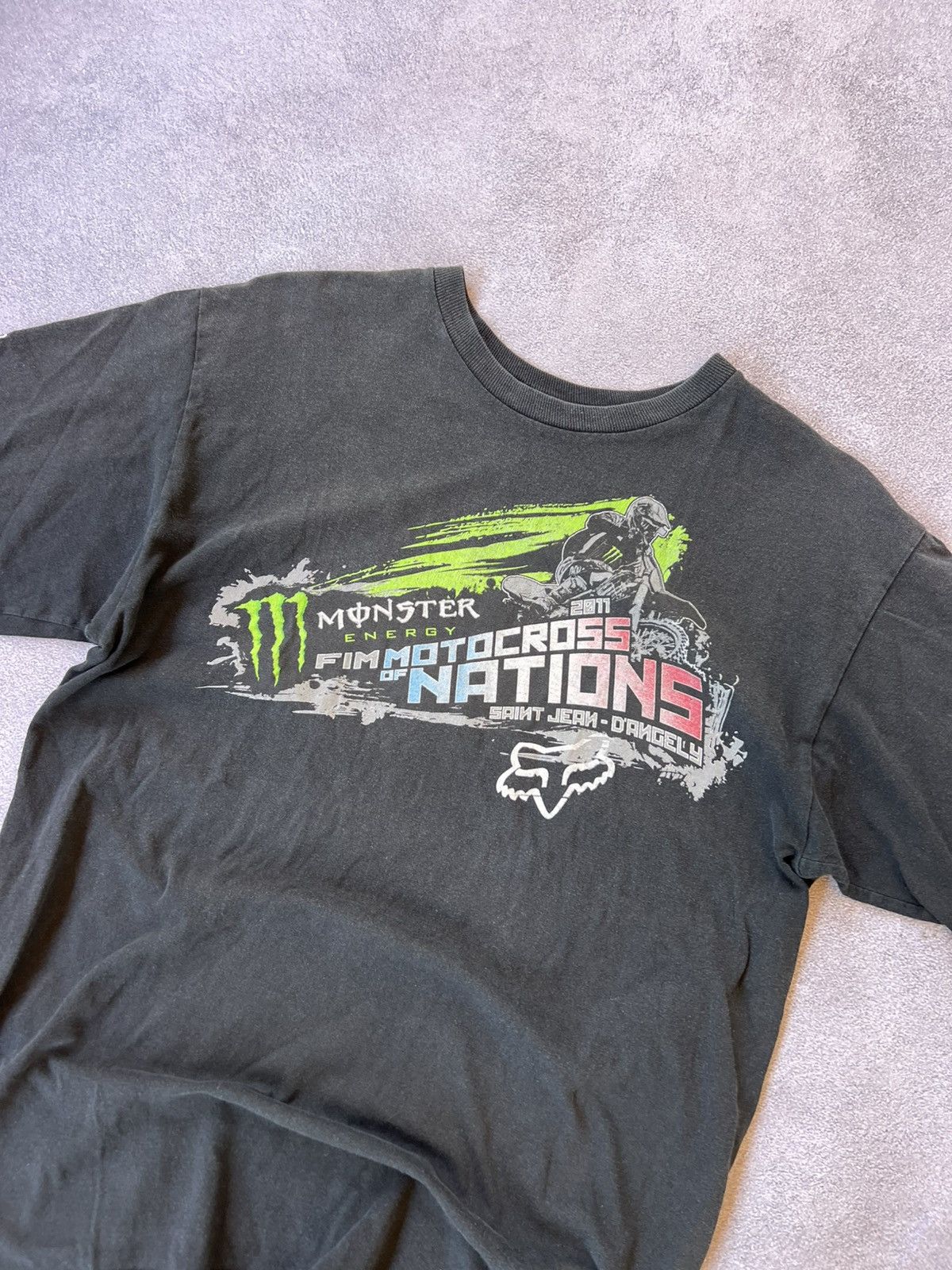 Fox Racing Vintage FOX Racing “Motocross of Nations” Tee (2011) Size US M / EU 48-50 / 2 - 4 Thumbnail