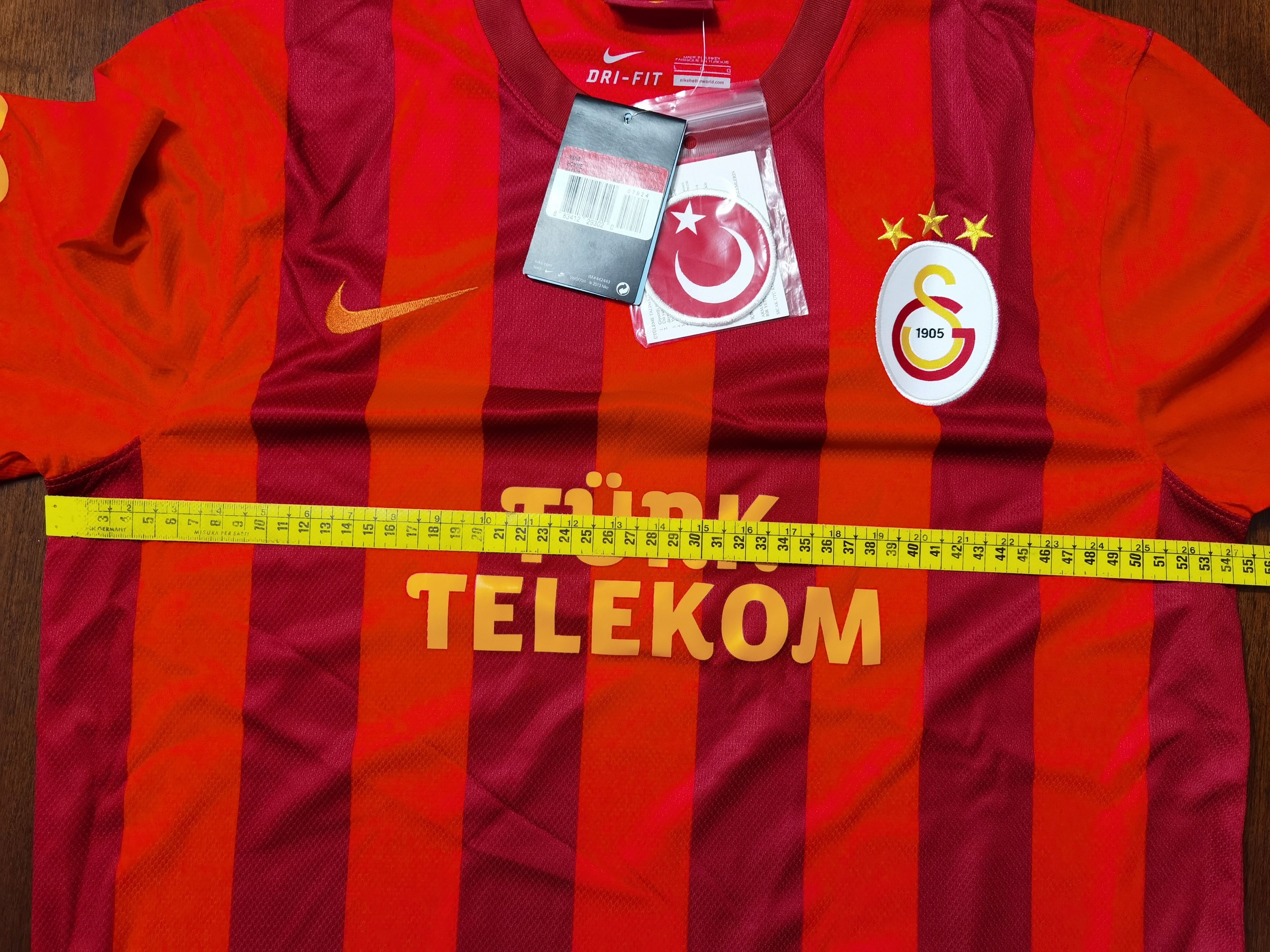 Nike 2013/14 Nike Galatasaray Third Football Shirt Large Jersey Size US L / EU 52-54 / 3 - 11 Thumbnail