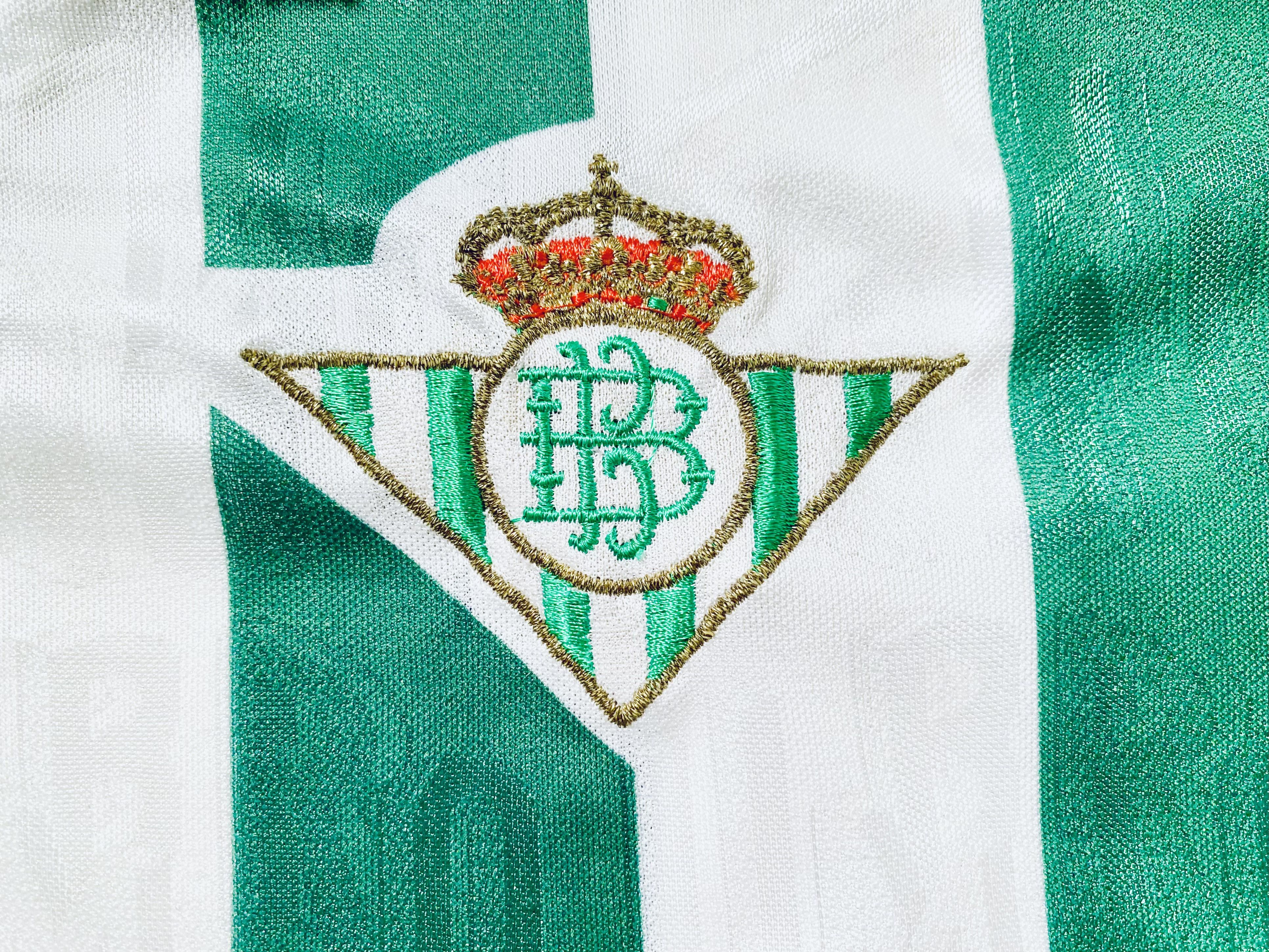 Umbro Real Betis Home Jersey Shirt 1994 - 1995 Camiseta Size US L / EU 52-54 / 3 - 6 Thumbnail