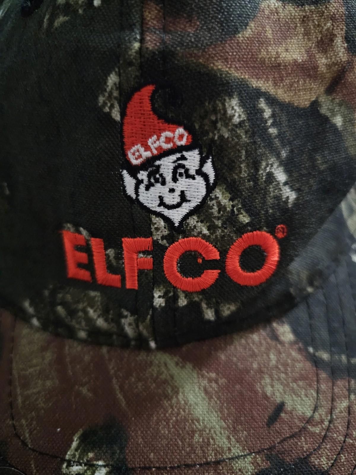 Mossy Oaks ELFCO Hardware Adjustable Elf Logo Camo Baseball Hat Size ONE SIZE - 2 Thumbnail