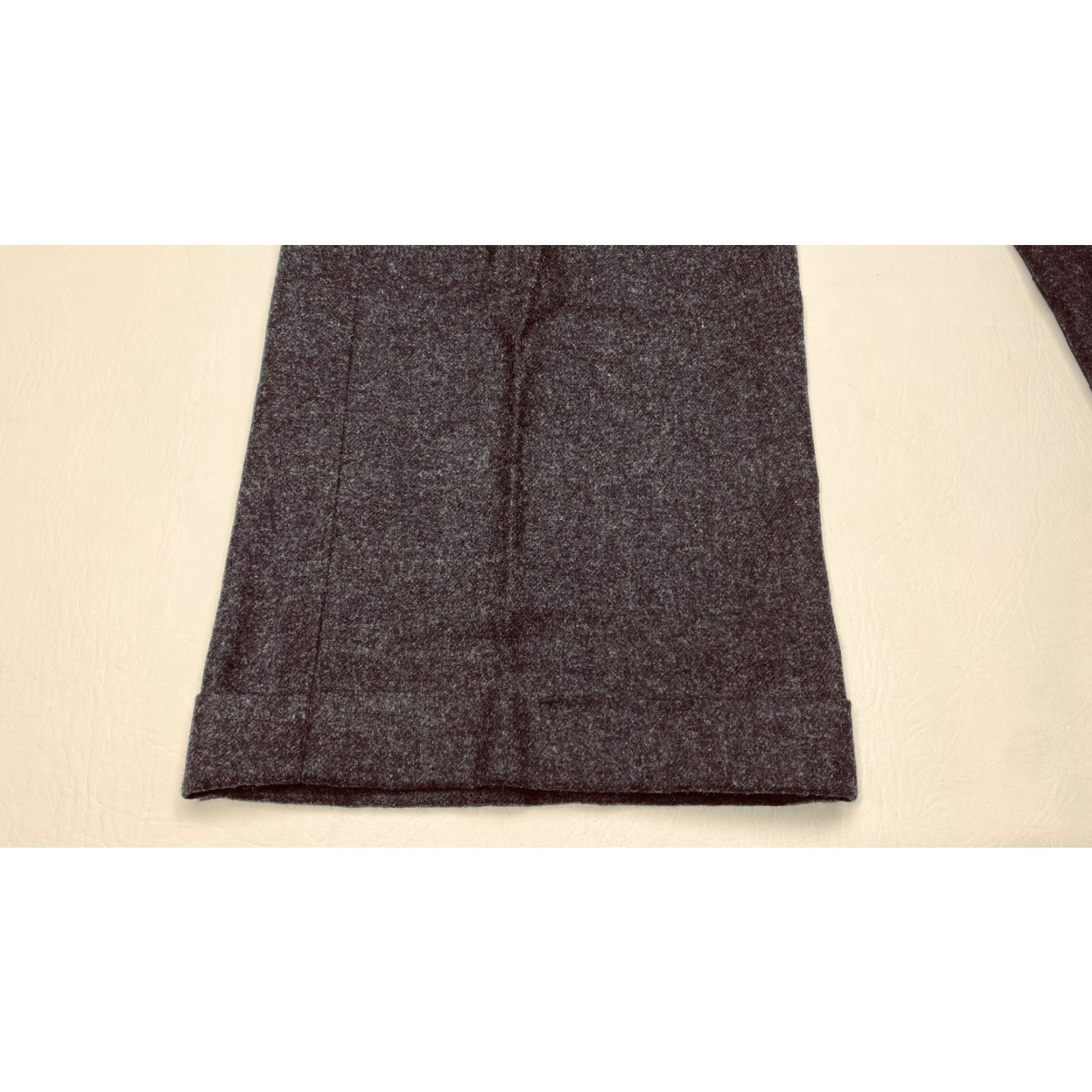 Orvis Orvis Pants Dress Slacks 40x30 Black Wool & Cashmere Size US 40 / EU 56 - 3 Thumbnail