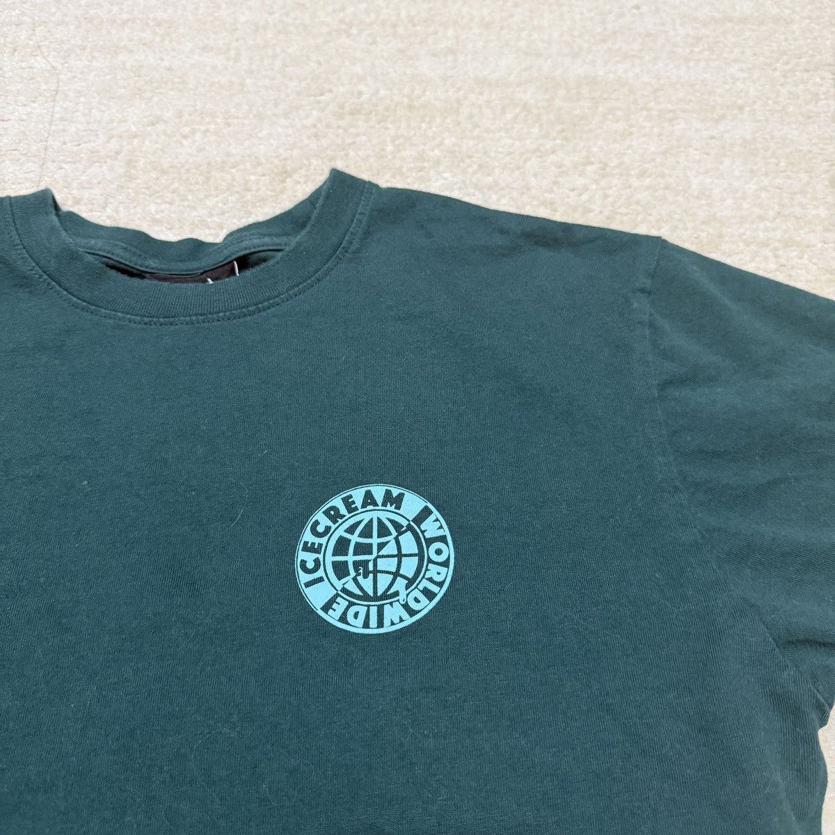 Icecream Ice Cream x Billionaire Boys T-shirt Worldwide Earth Green Size US S / EU 44-46 / 1 - 3 Thumbnail
