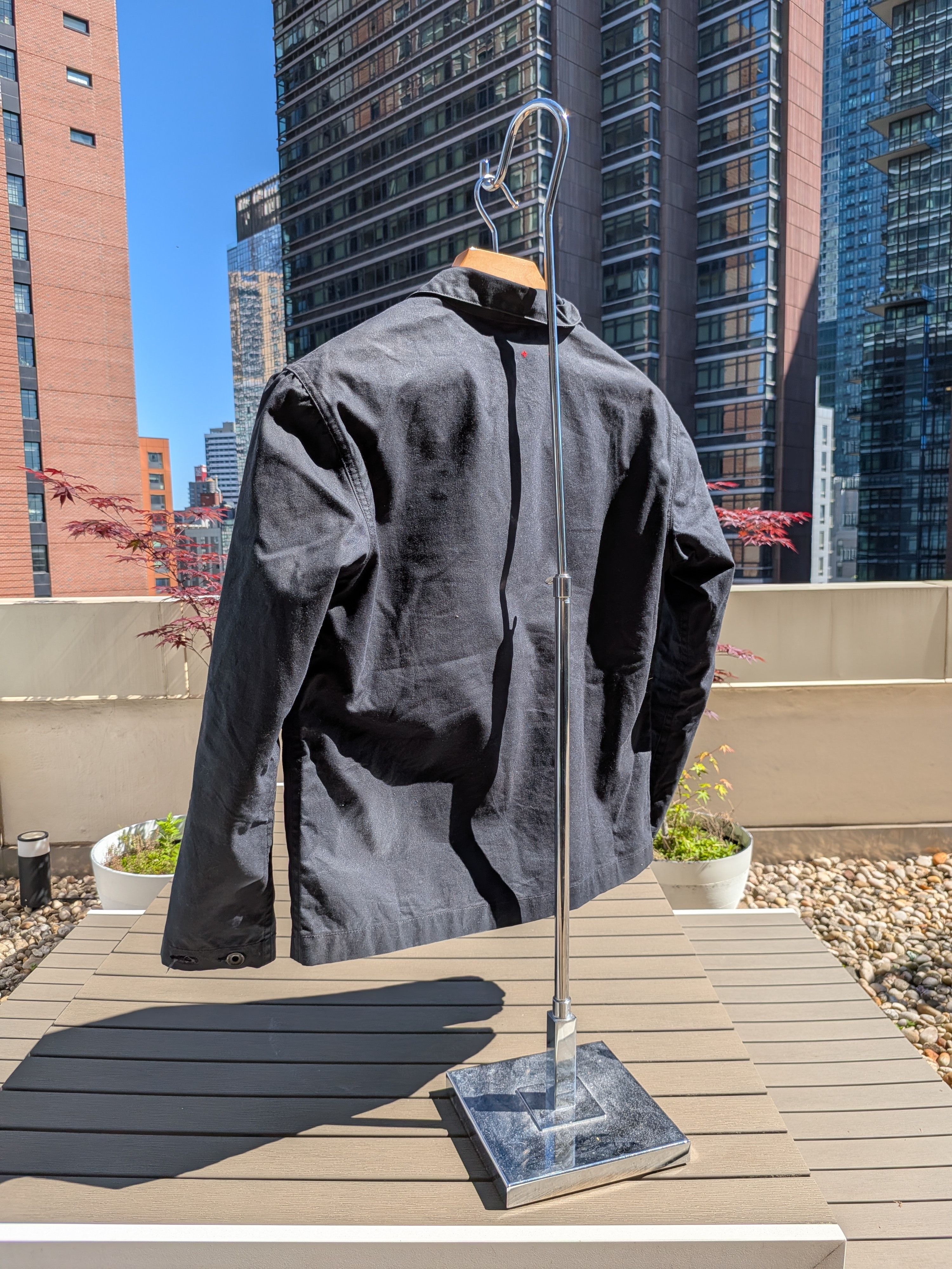 Apolis RARE- MADE IN USA - Waxed Cotton Wool USMC Jacket - Fits M Size US S / EU 44-46 / 1 - 8 Thumbnail