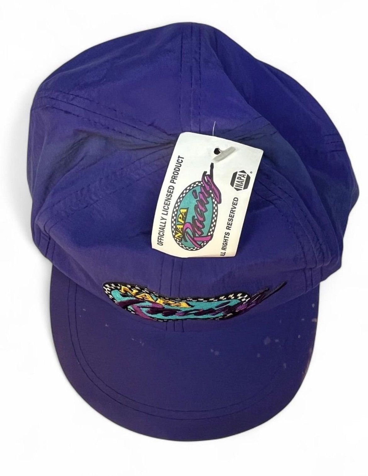 Racer Worldwide Vintage Deadstock Distressed Napa Racing snapback Hat Size ONE SIZE - 2 Thumbnail
