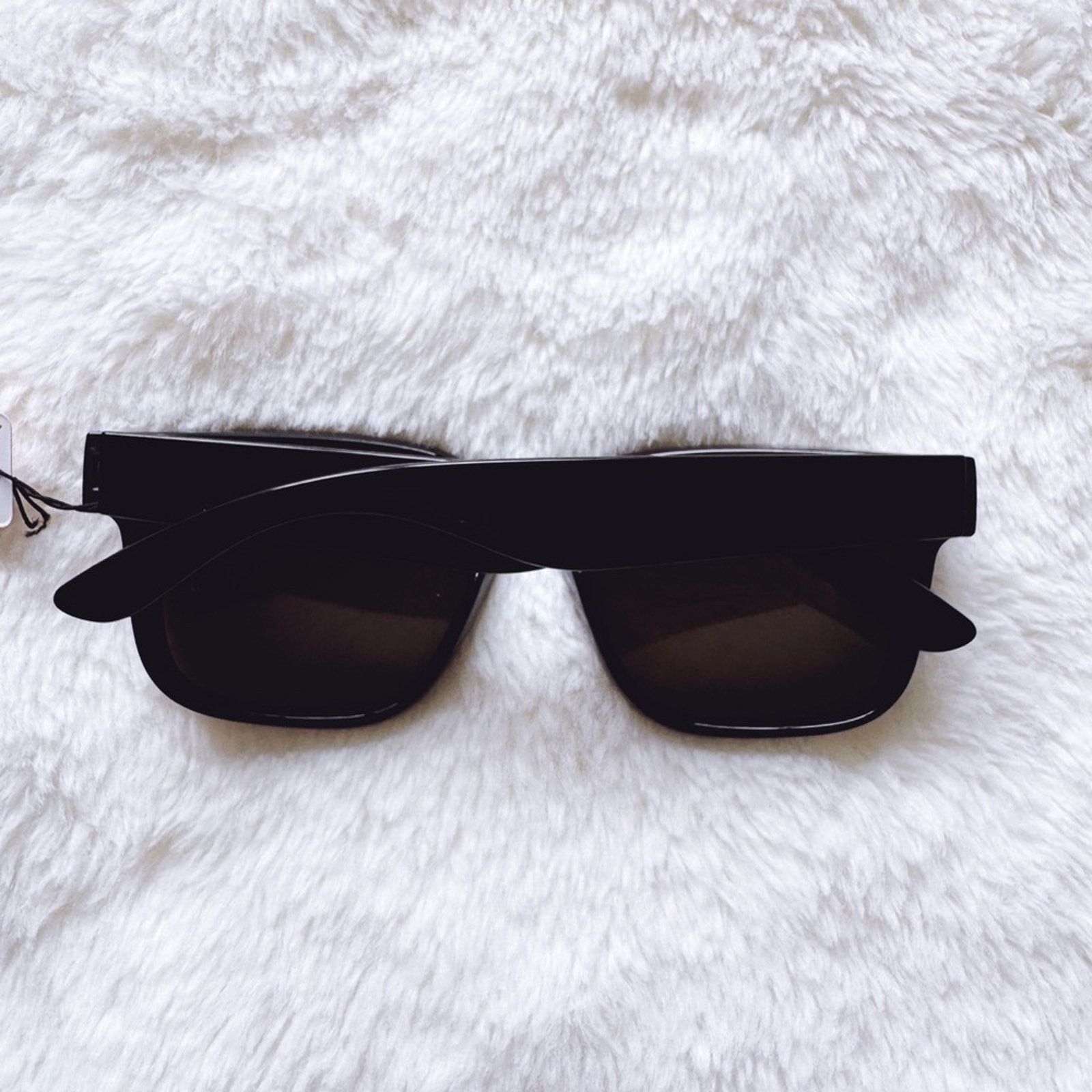 Other Cedric Black w/ Blue Lenses Mirrored Sunglasses Size ONE SIZE - 15 Thumbnail