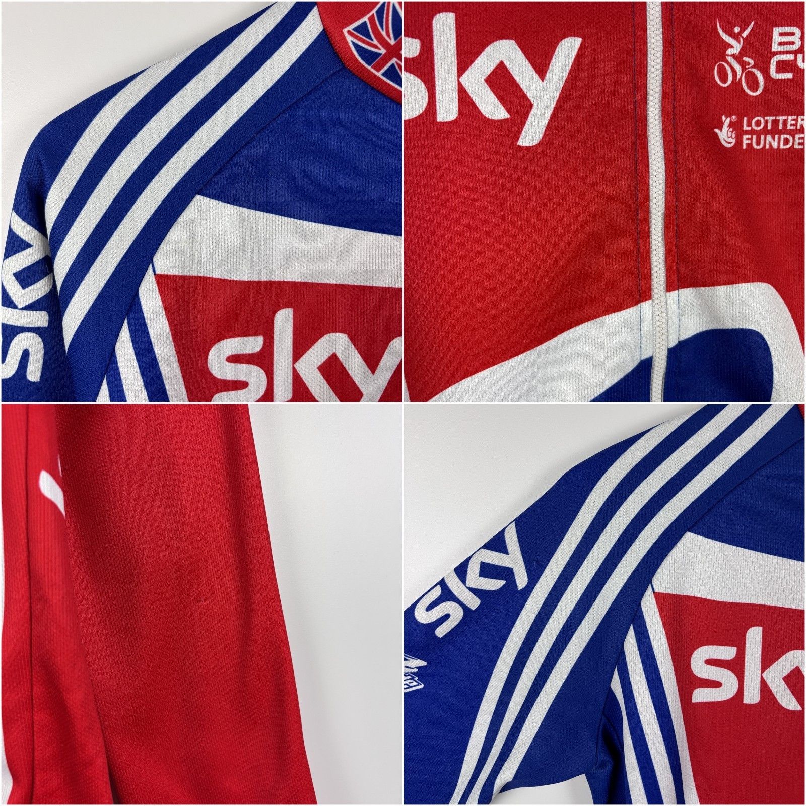 Adidas Adidas Team Sky Britain Cycling Longsleeve Jersey S Size US S / EU 44-46 / 1 - 4 Thumbnail