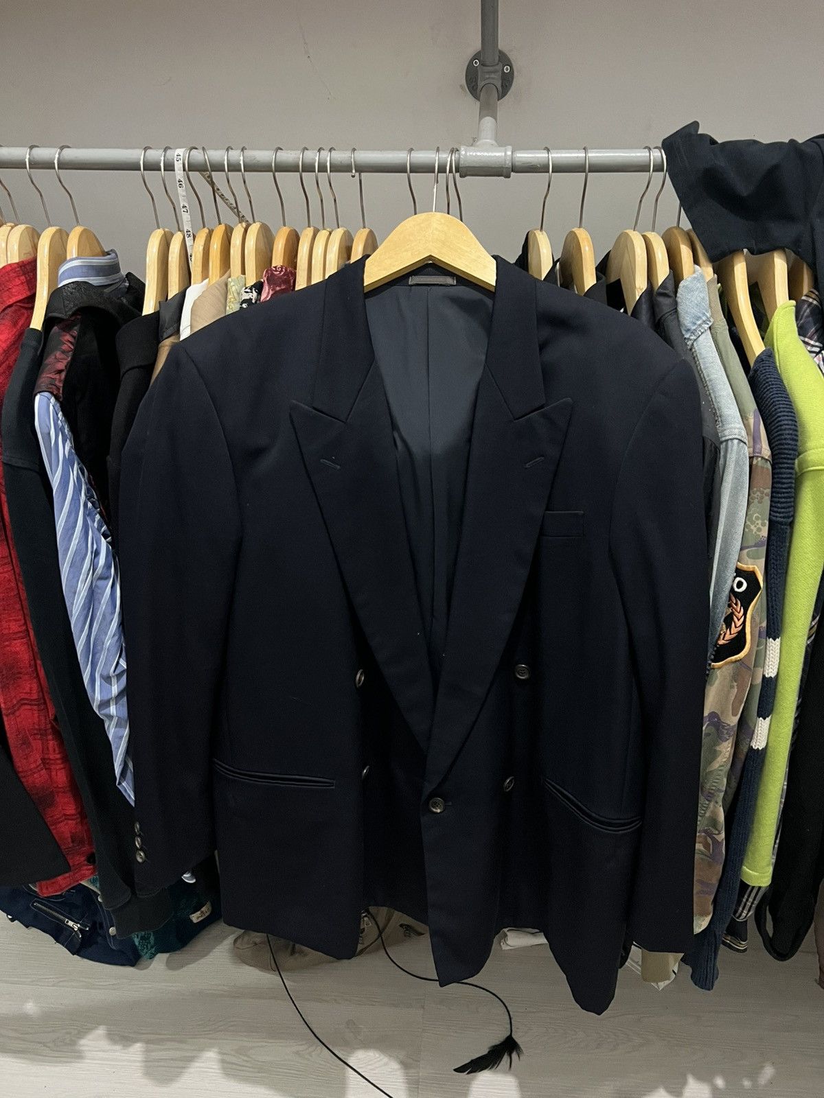 Comme des Garcons Homme Plus Aw1992 Vintage Comme Des Garcons Homme Blazer Jacket Size US L / EU 52-54 / 3 - 7 Thumbnail