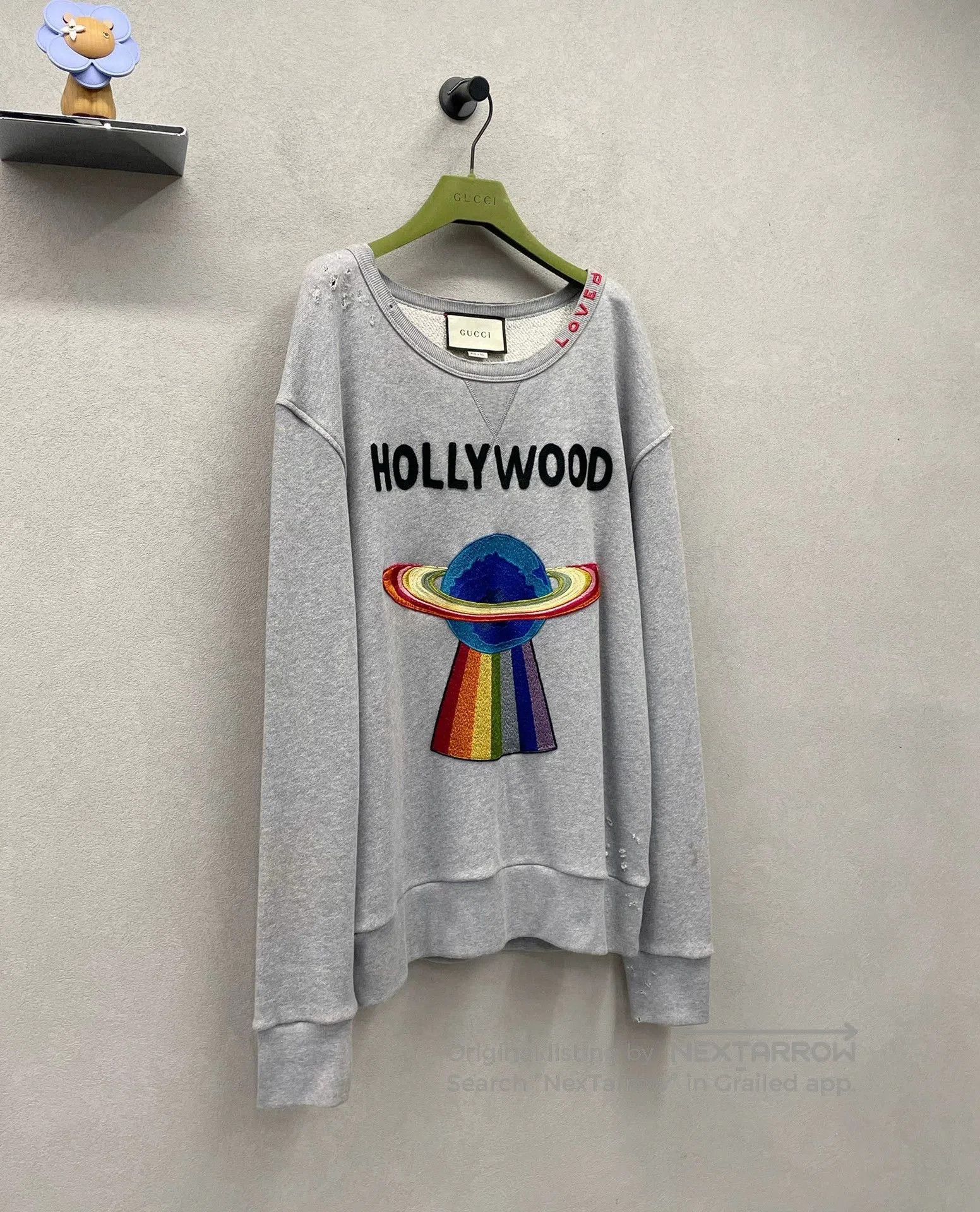 Gucci gucci gray rainbow print sweatshirt unisex. Size US S / EU 44-46 / 1 - 2 Thumbnail