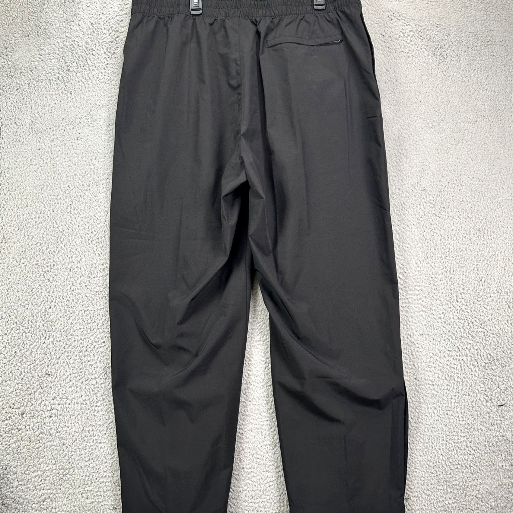 Vintage Walter Hagen Men Pull On Rain Pants 2XL Black Rain Resistant Golf Outdoor Pocket Size US 39 - 2 Thumbnail