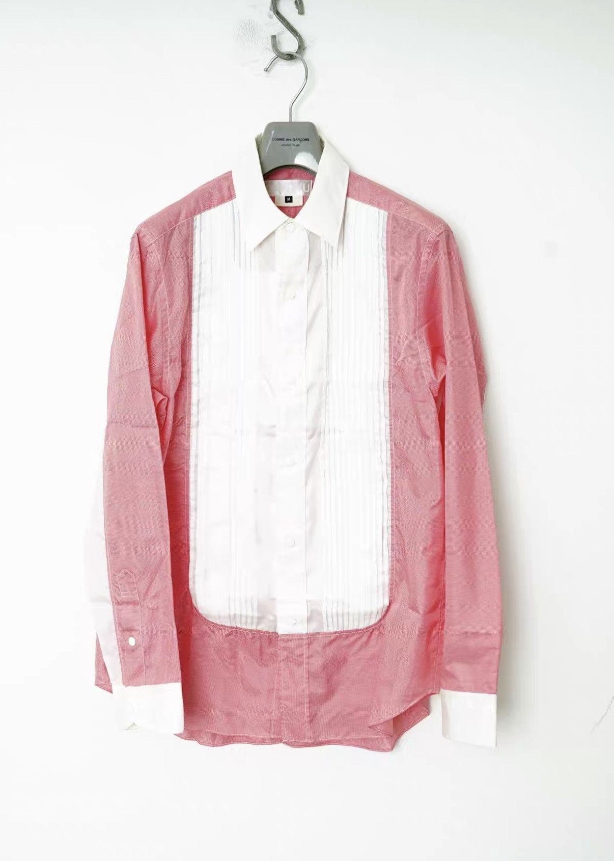 Comme des Garcons Comme des Garçons Pleated Organza Front Shirt Jacket Size US M / EU 48-50 / 2 - 1 Thumbnail