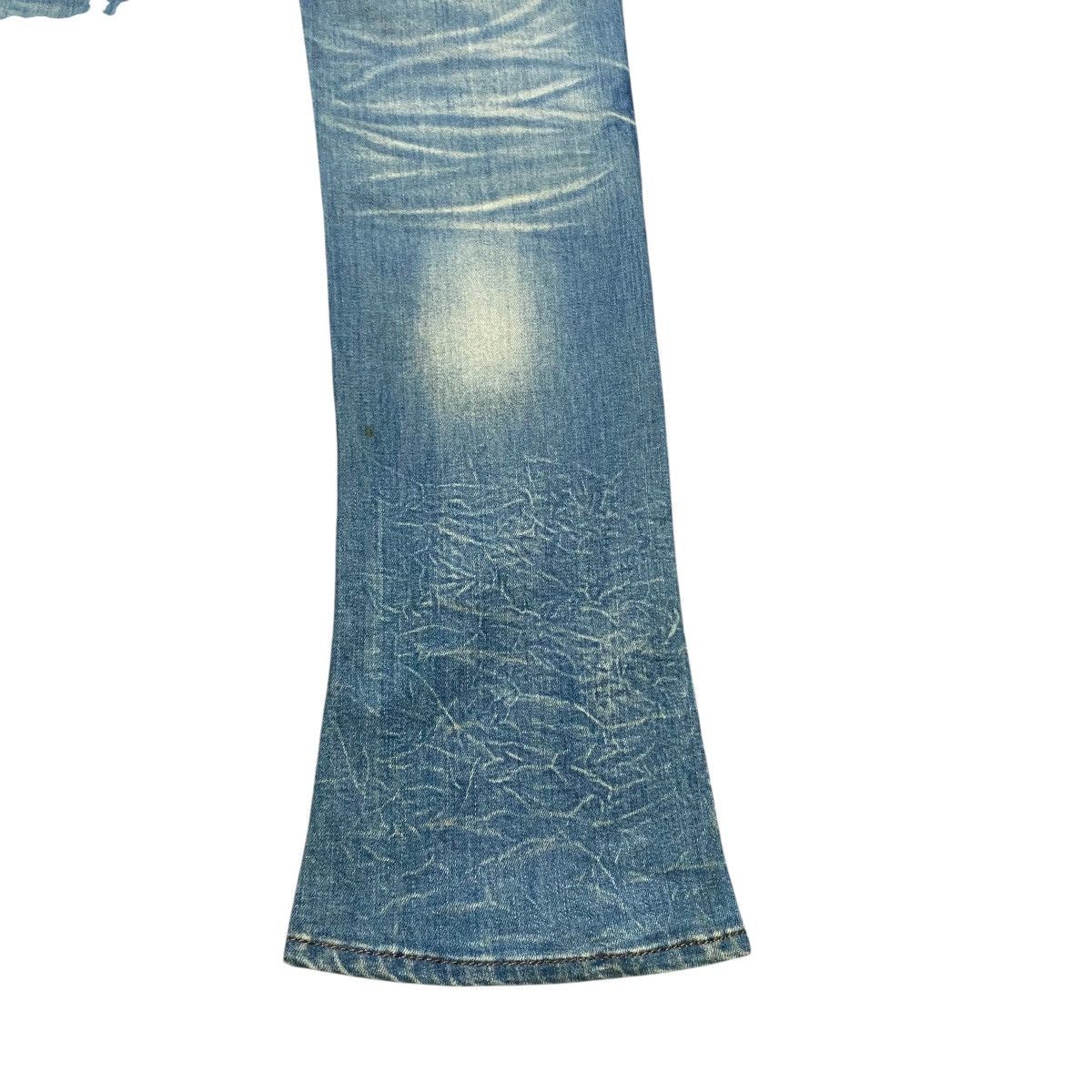Nicole Club NCFM Denim Low Flare Jeans Size US 32 / EU 48 - 16 Thumbnail