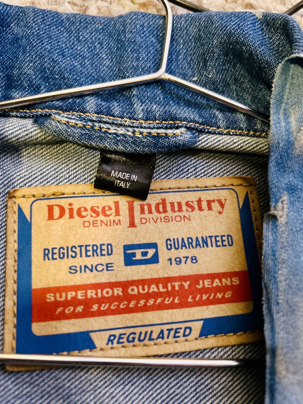 Diesel Diesel D-BARCY-S3 Giacca — Italian Made- L- RARE Size US L / EU 52-54 / 3 - 7 Thumbnail