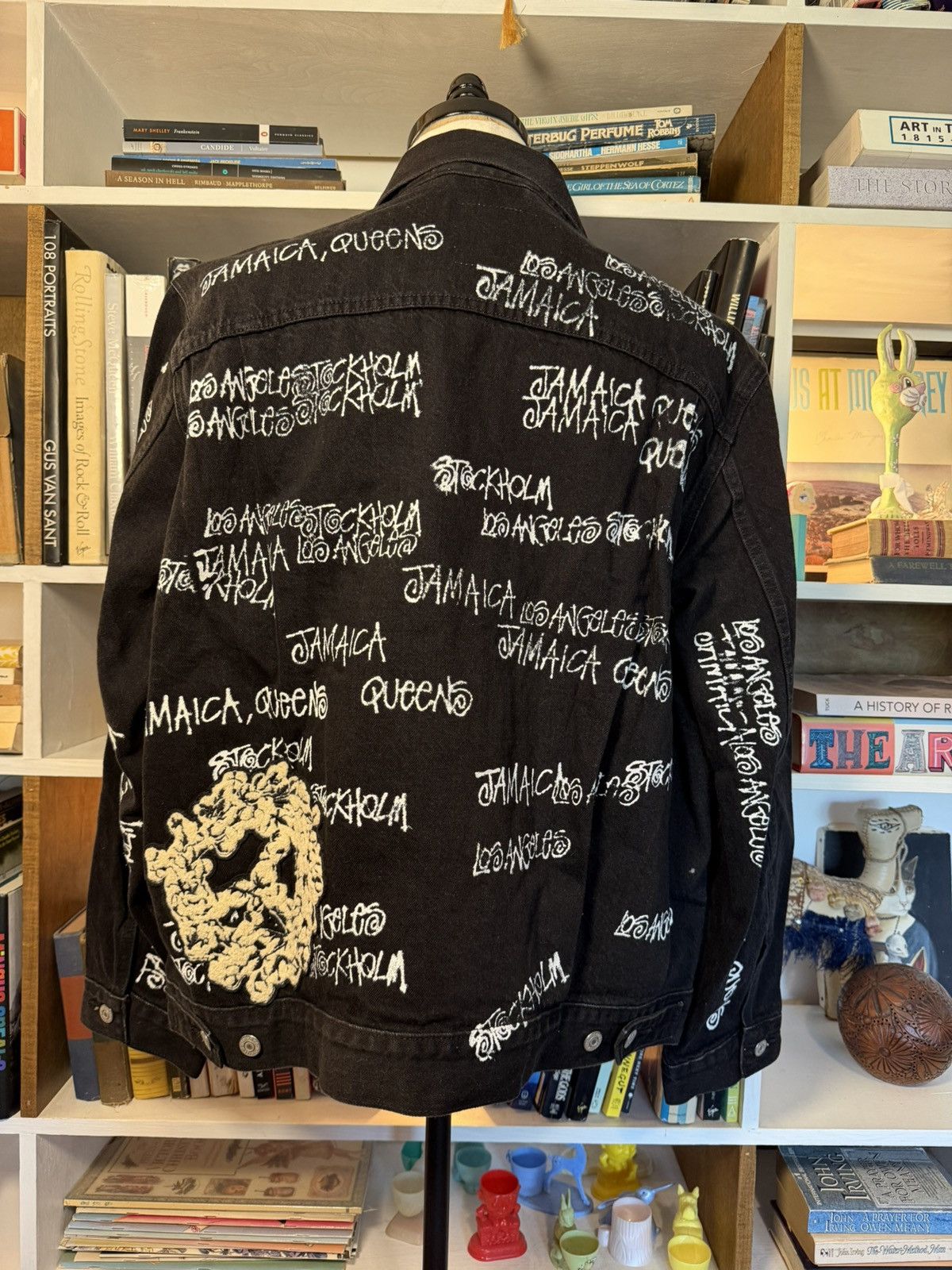 DENIM TEARS × Levi's × Stussy Levi's x DENIM TEARS Stussy Our Legacy Paint Patch Jacket Size US L / EU 52-54 / 3 - 4 Thumbnail