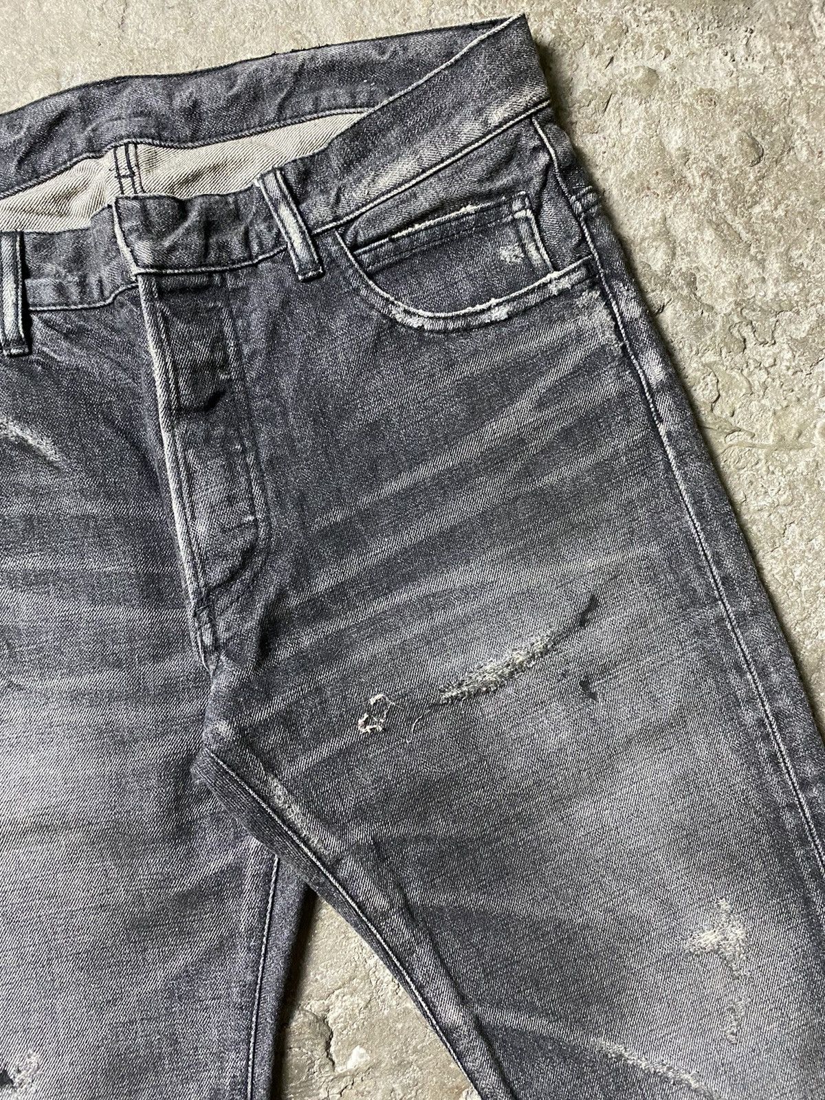Balmain Balmain Distressed Denim Shorts Size US 32 / EU 48 - 4 Thumbnail