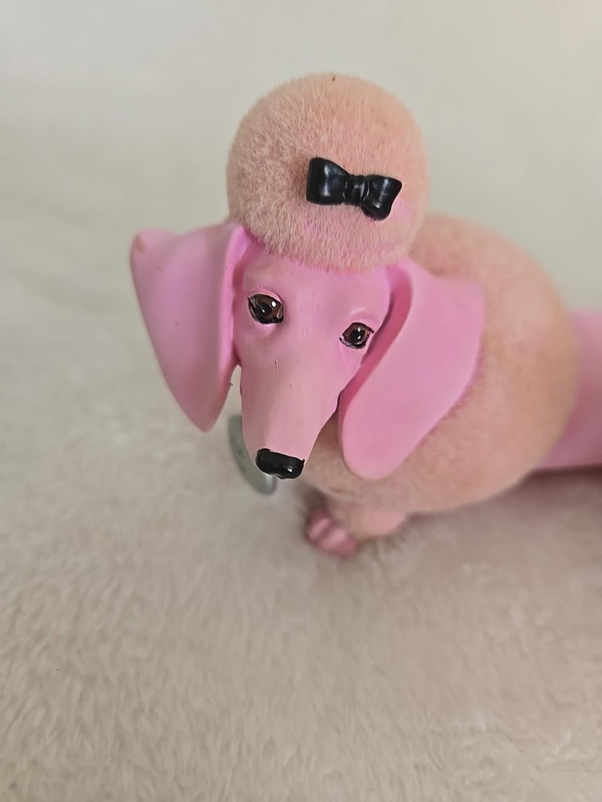 Other Westland Hot Diggity Dog 2005 Pink Link Poodles Dachshund Size ONE SIZE - 9 Thumbnail
