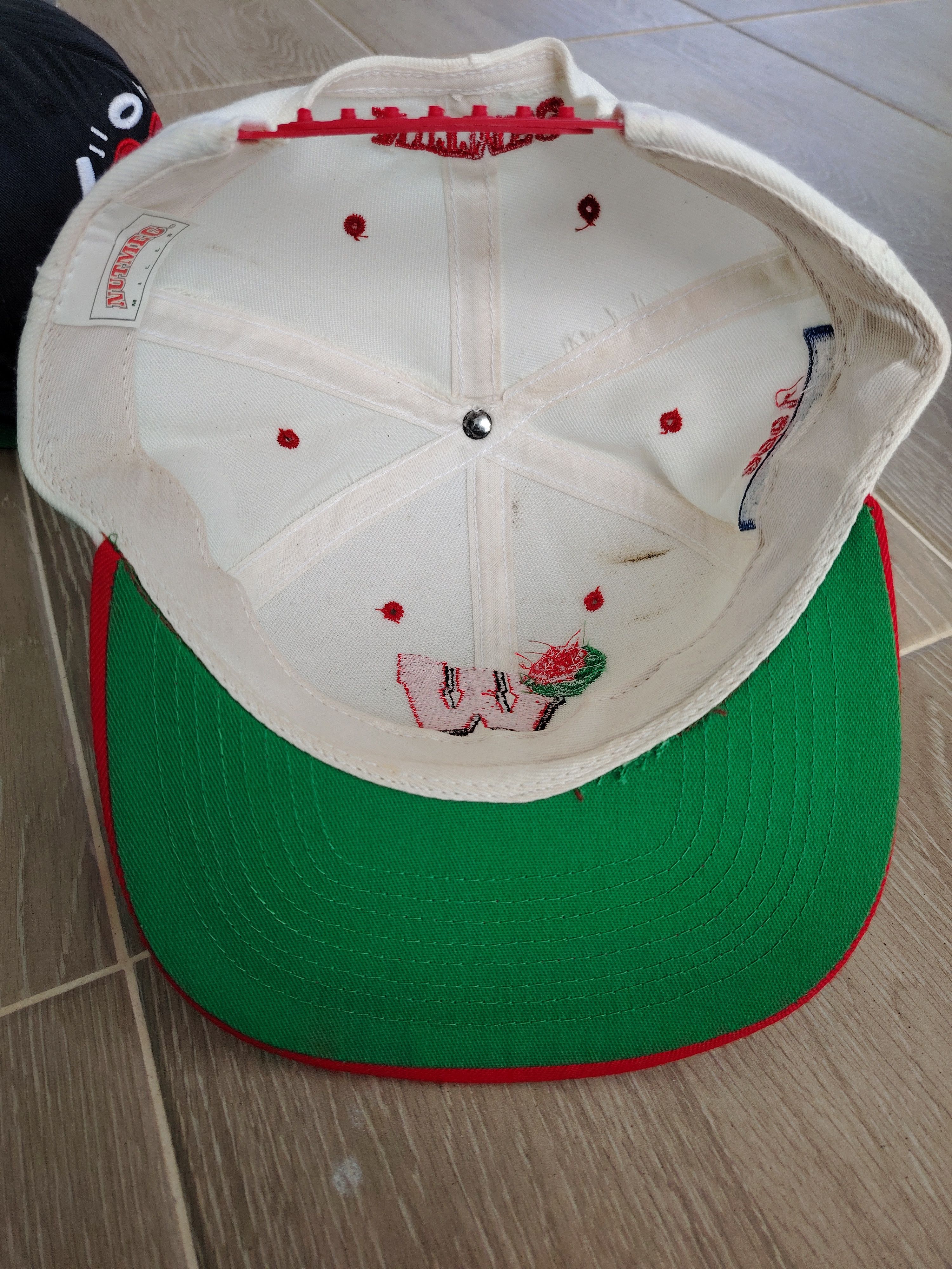 Nutmeg × Vintage 90s Wisconsin Badgers Rose Bowl Hat Size ONE SIZE - 5 Thumbnail