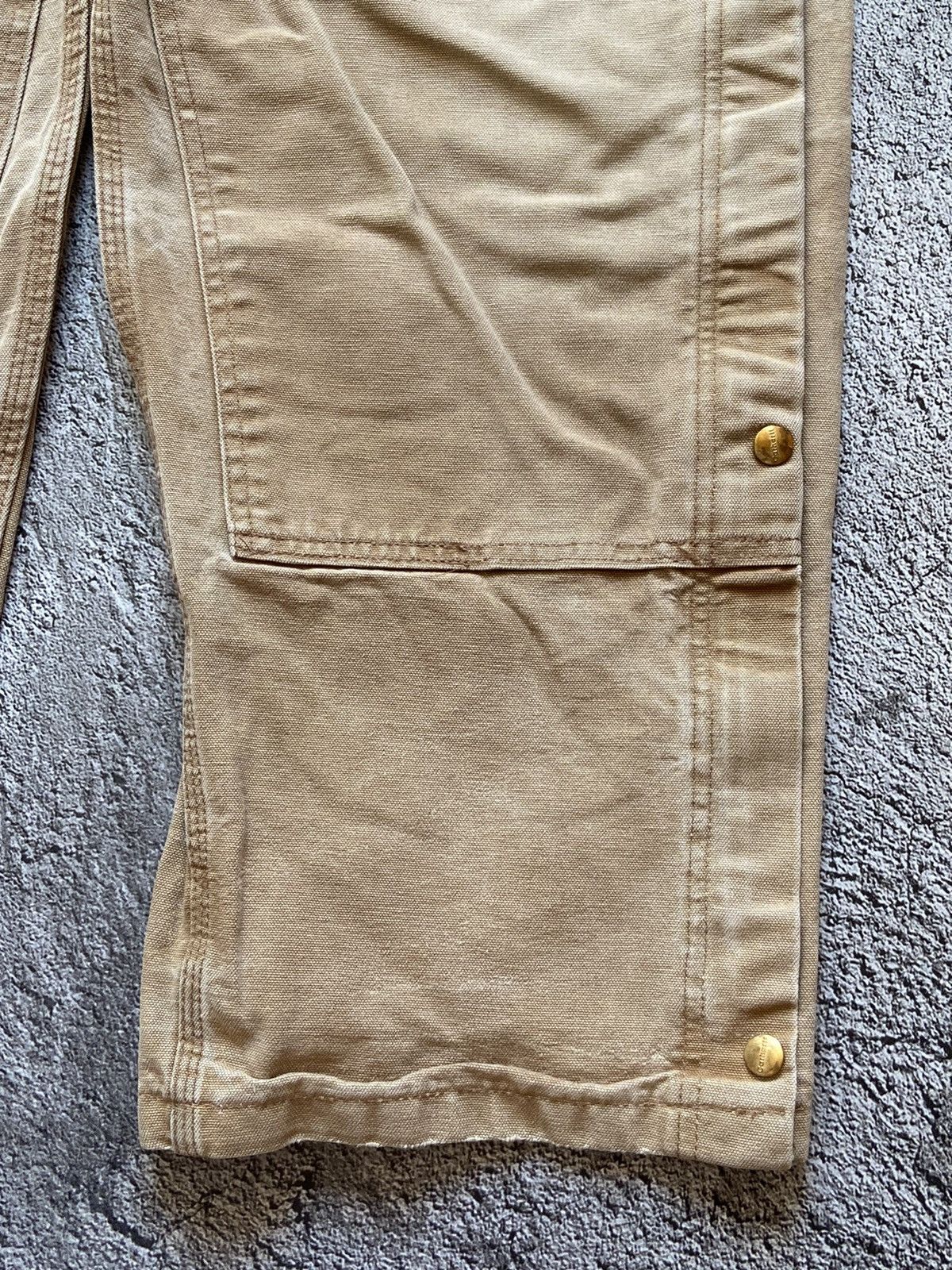 Carhartt × Vintage Vintage 80s Carhartt Archival Faded Distressed Overall Size US 40 / EU 56 - 11 Thumbnail
