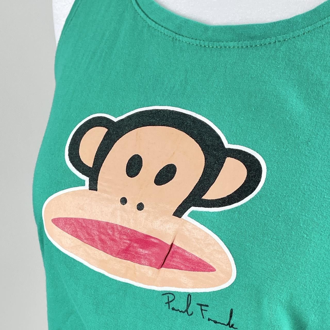 Paul Frank ✩ '05 Paul Frank Green Julius Tank Top ♡ Size S / US 4 / IT 40 - 3 Thumbnail