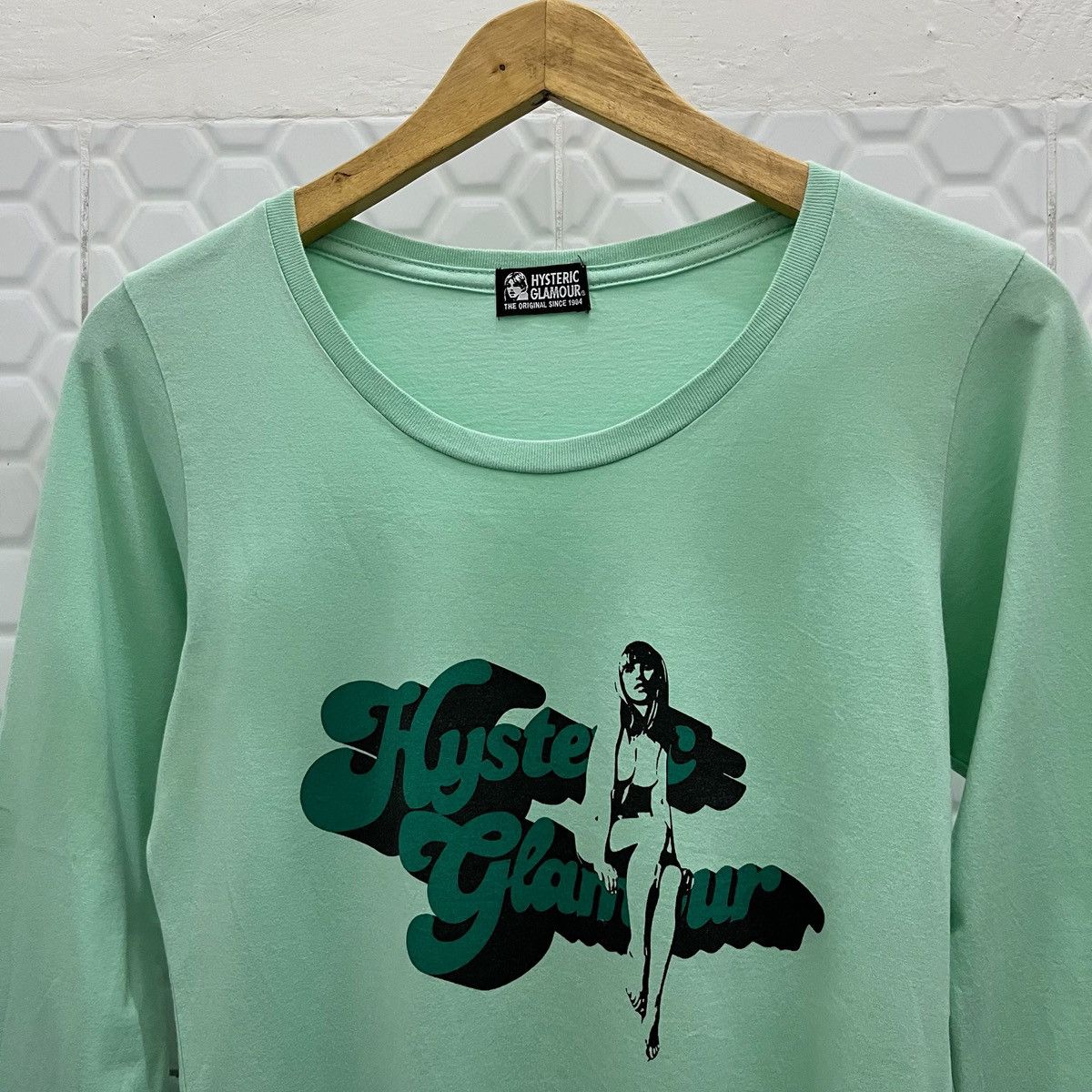 Hysteric Glamour × Japanese Brand 🔥LASTDROP🔥 Hysteric Glamour Girl Longsleeve Tee Size S / US 4 / IT 40 - 2 Thumbnail
