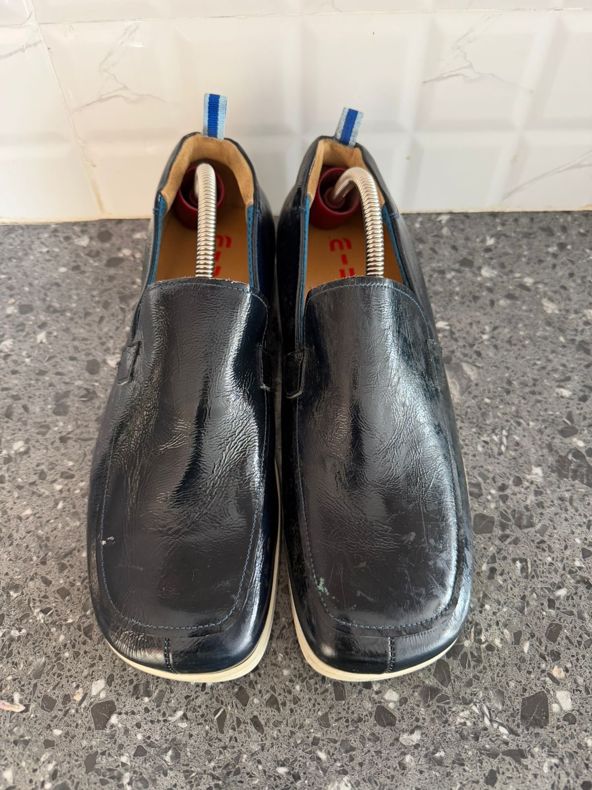 Miu Miu 90s Miu Miu Vintage Prada Square Plaid Loafers Sz 7.5 UK Size US 8.5 / EU 41-42 - 2 Thumbnail