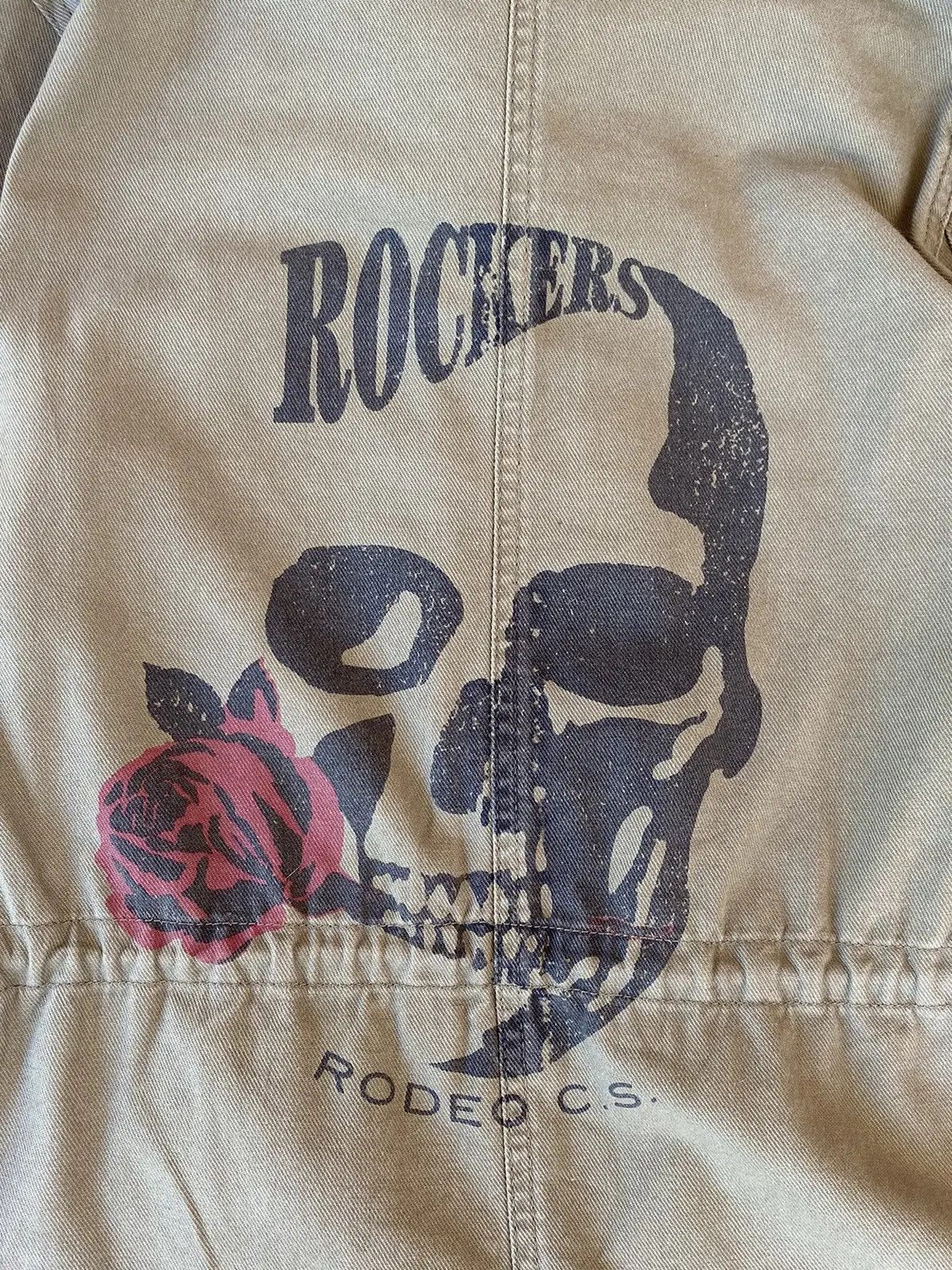 Vintage Vtg Rodeo Crowns Skull Militia Jacket Size US M / EU 48-50 / 2 - 4 Thumbnail