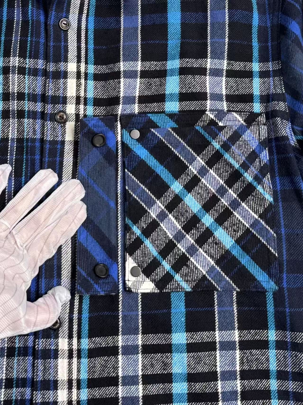 Off-White off white flannel Size US M / EU 48-50 / 2 - 7 Thumbnail