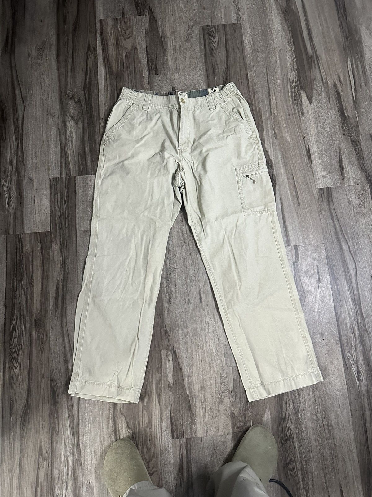 Vintage Beige Cargos Size US 36 / EU 52 - 1 Thumbnail
