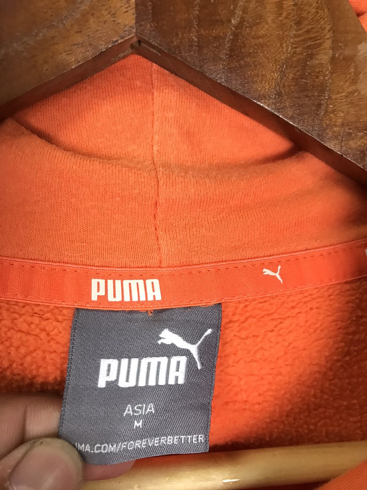 Puma × Vintage Vintage Puma hoodie Size US M / EU 48-50 / 2 - 7 Thumbnail