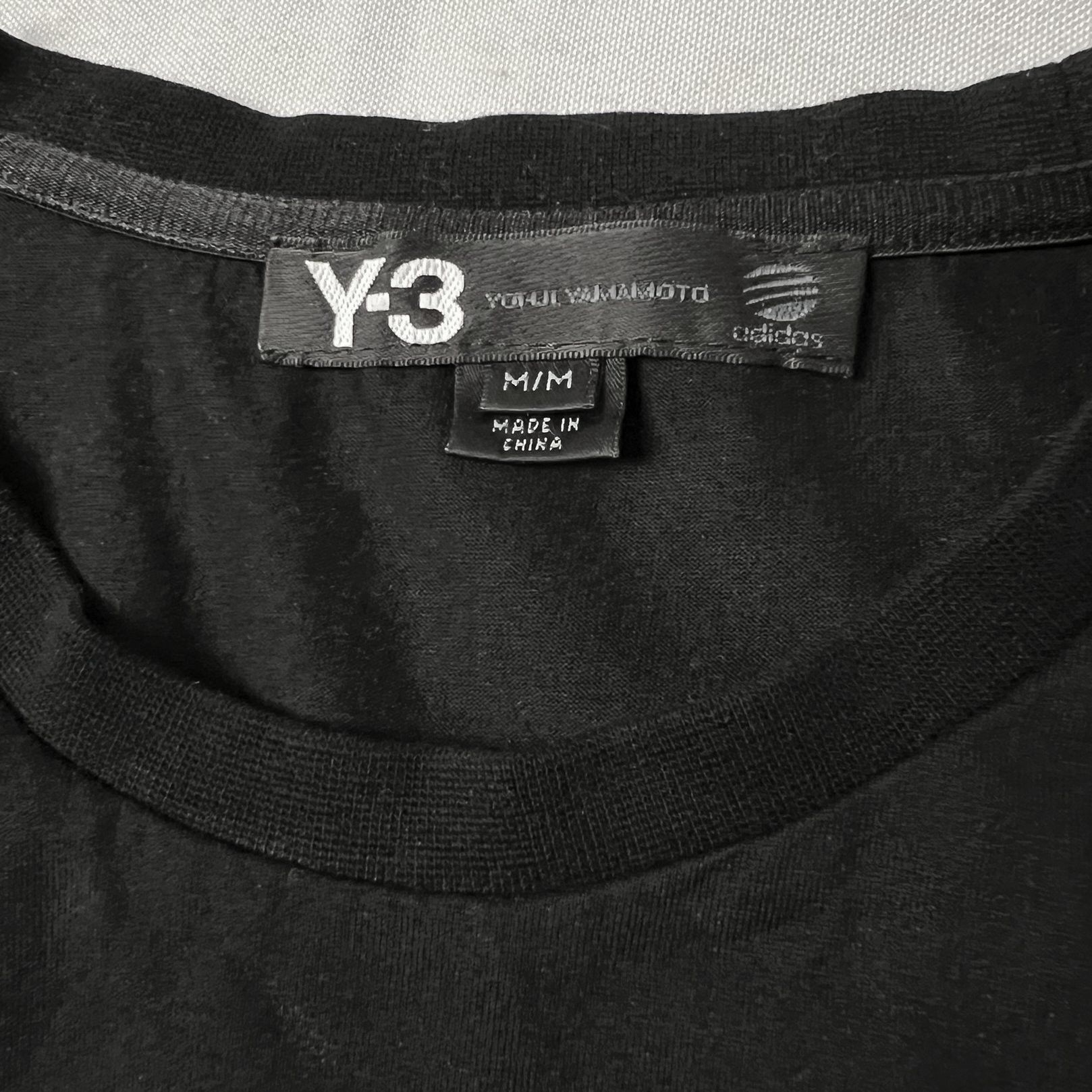 Yohji Yamamoto Y-3 Logo Print Long Sleeve Top Size US M / EU 48-50 / 2 - 4 Thumbnail