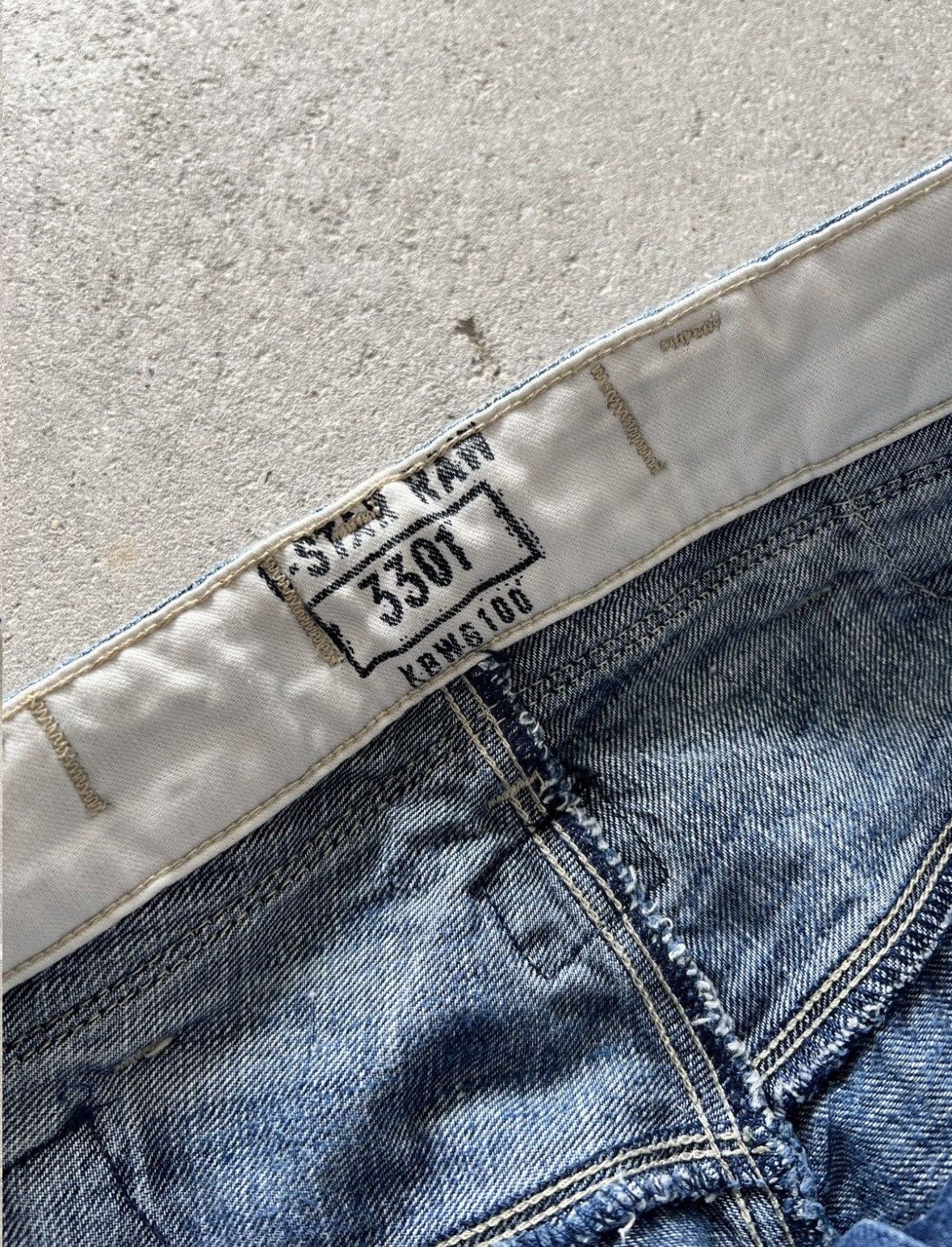 G-Star Vintage G Star Double Knee Denim Jeans Size US 33 - 4 Thumbnail