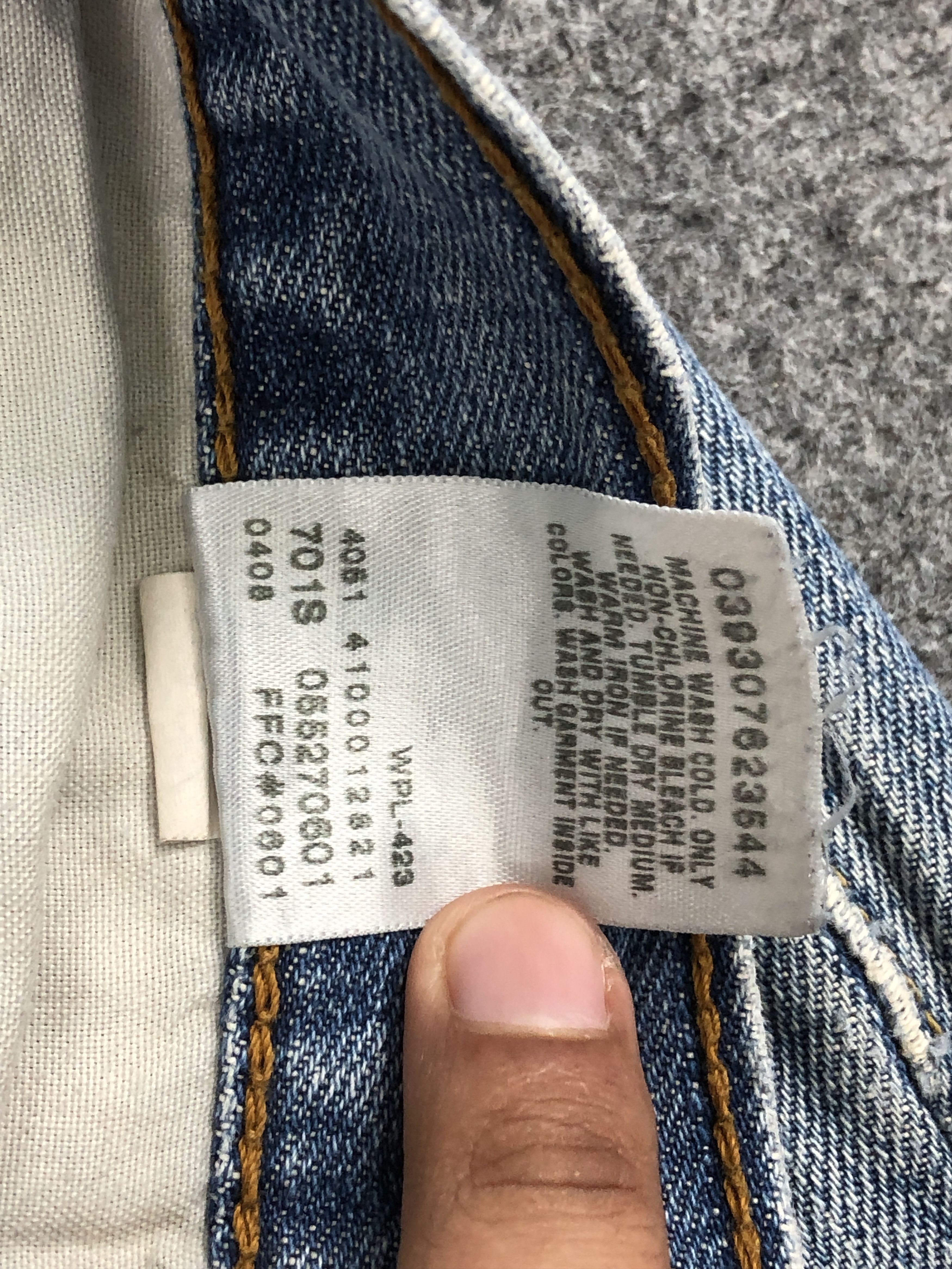 Levi's Vintage Levis 527 Flared Low Bootcut Jeans DP2455 Size US 35 - 8 Thumbnail