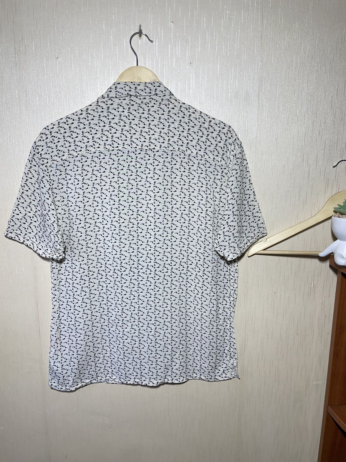 Allsaints × Japanese Brand Allsaints streetwear shirt Size US M / EU 48-50 / 2 - 8 Thumbnail