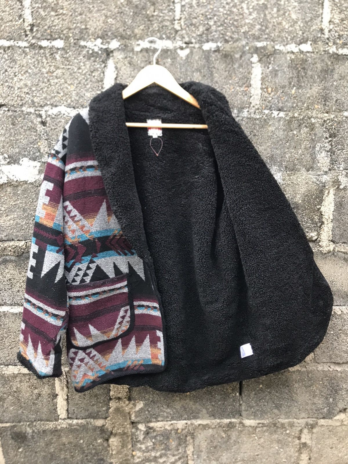 Japanese Brand ⚡️Vintage Southwestern Titicaca Navajo Patterned Coat Jacket Size US XL / EU 56 / 4 - 7 Thumbnail
