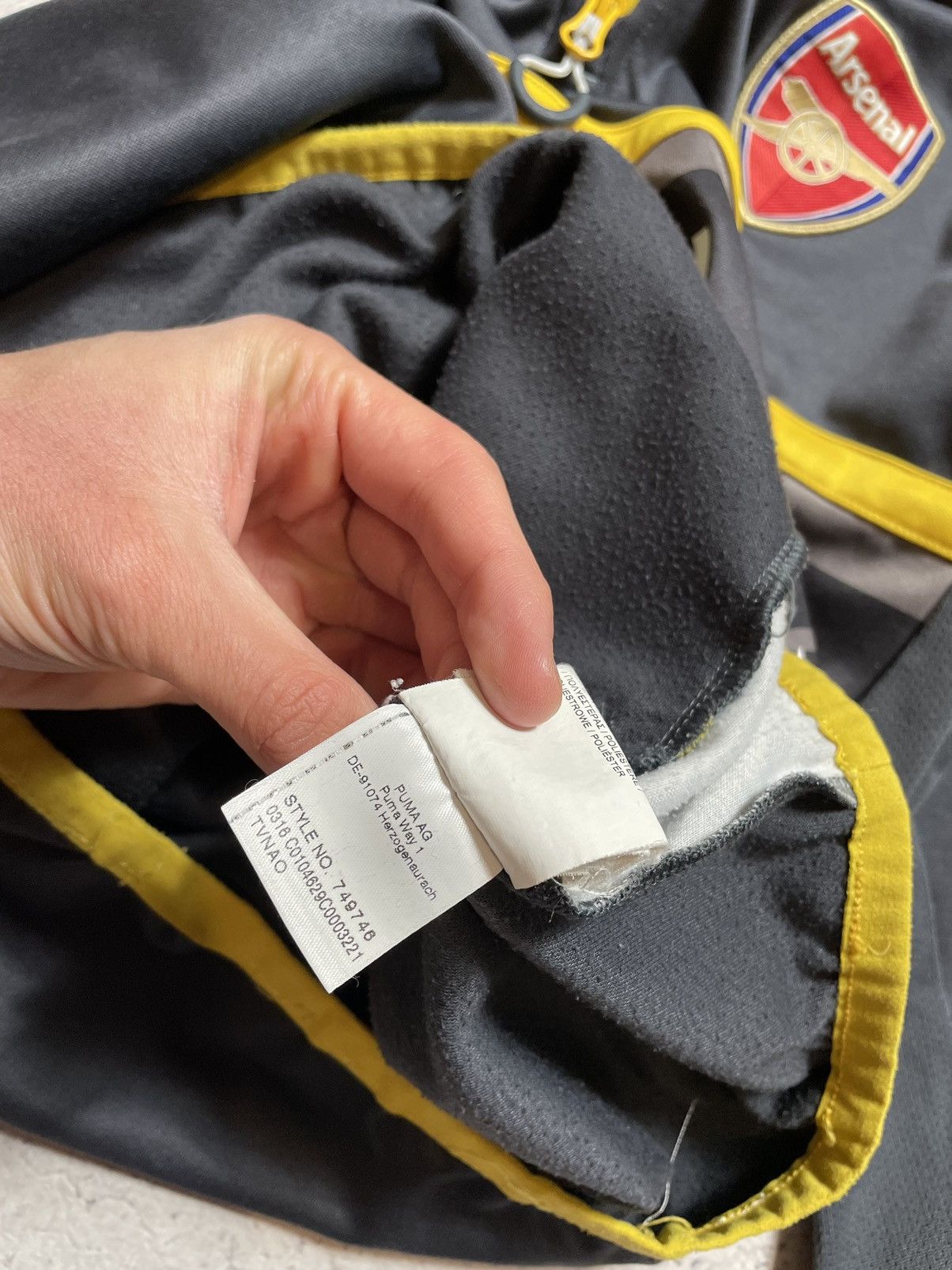 Puma Training Jacket 1/4 Zip Track Top Puma FC Arsenal Y2K Size US S / EU 44-46 / 1 - 10 Thumbnail