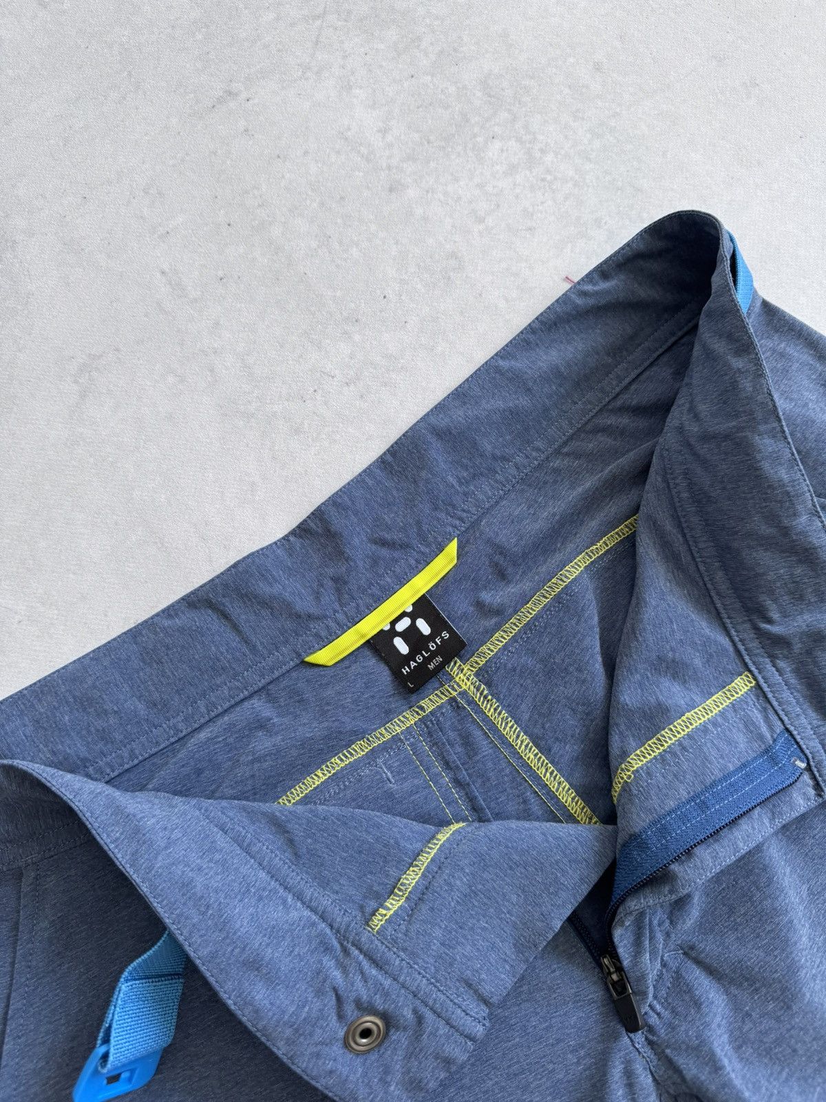 Haglofs Haglöfs Outdoor Nylon Men’s GorpCore Belted Shorts Size L Size US 34 / EU 50 - 7 Thumbnail