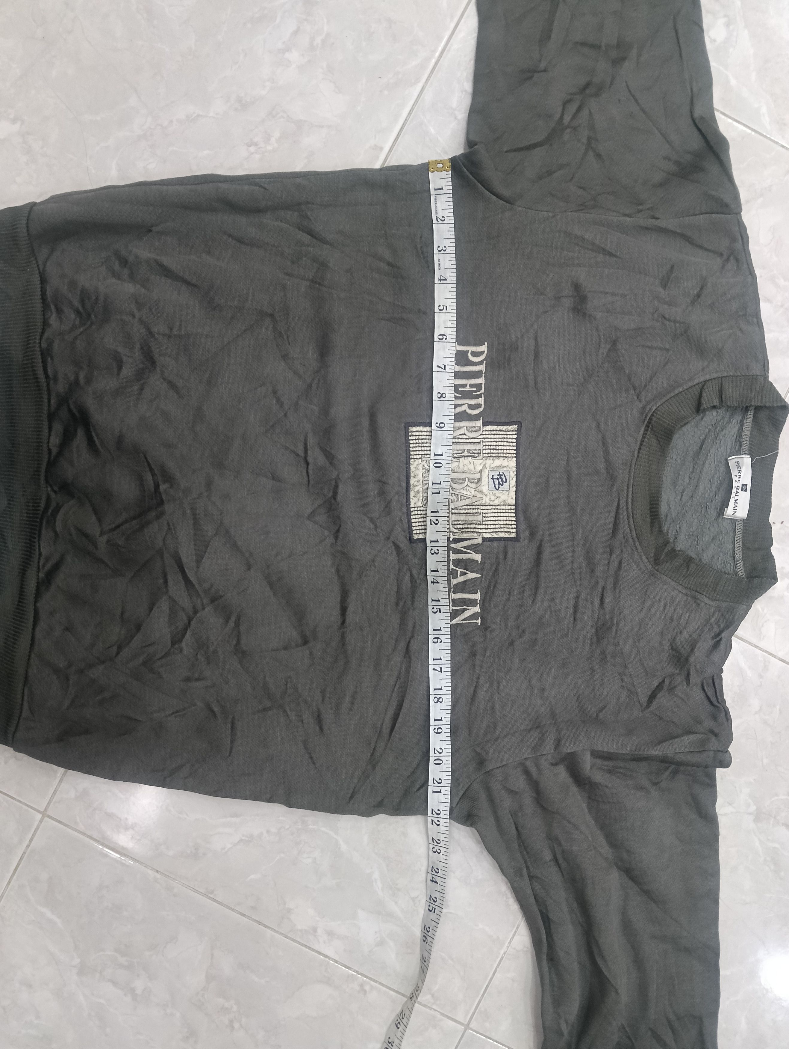 Balmain Vintage Piere Balmain Sweat Spellout Size US L / EU 52-54 / 3 - 7 Thumbnail