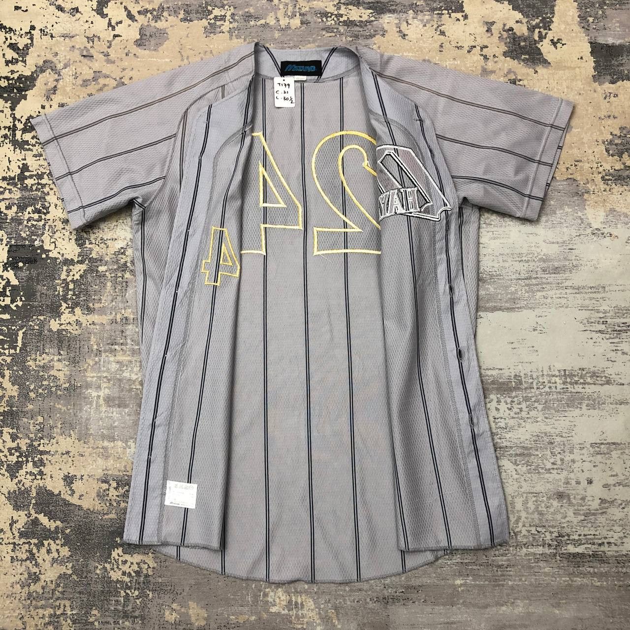 Japanese Brand × Mizuno T179 OHAYASHI 24 BY MIZUNO BASEBALL JERSEY Size US M / EU 48-50 / 2 - 4 Thumbnail